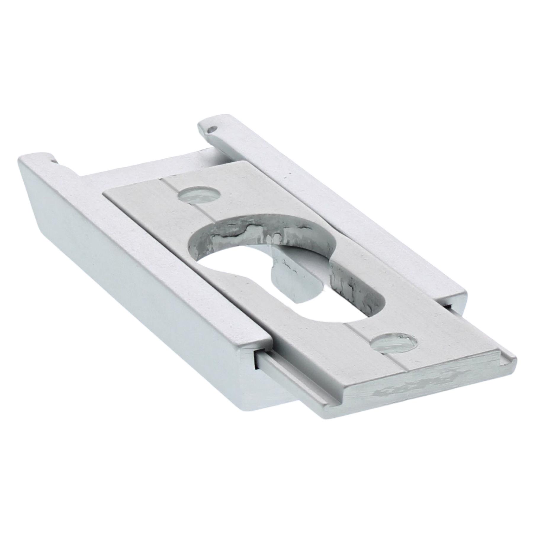 HUECK HARTMANN Schieberosette Schutzrosette Silber 9mm 1747310, Gerät