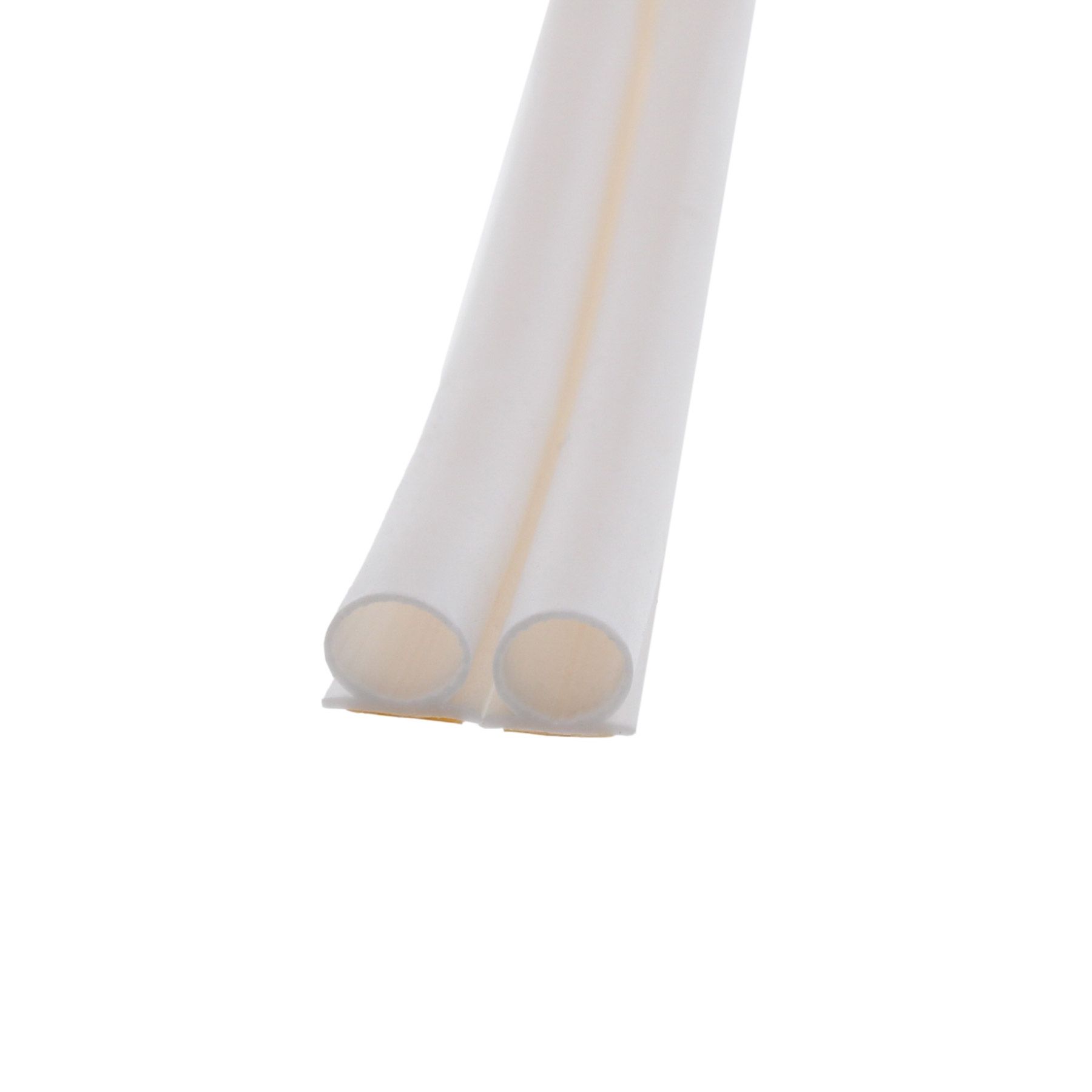 Silikondichtung Fensterdichtung Türdichtung selbstklebend a 25 m Weiß Omegaprofil