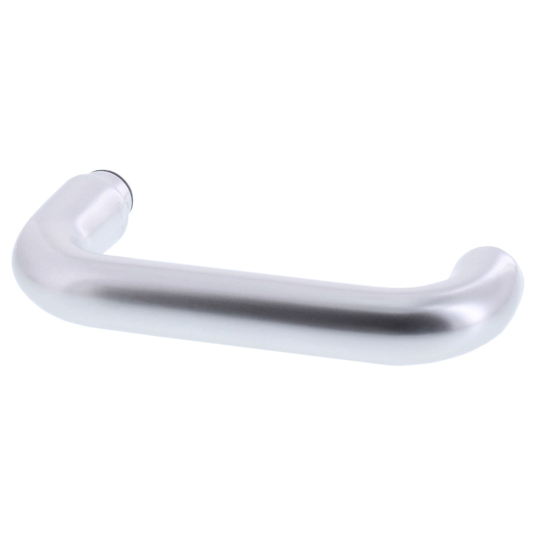 FSB Türdrückerlochteil 1146 VK 10 mm Aluminium F1 silber, Griff, Rauchrohr