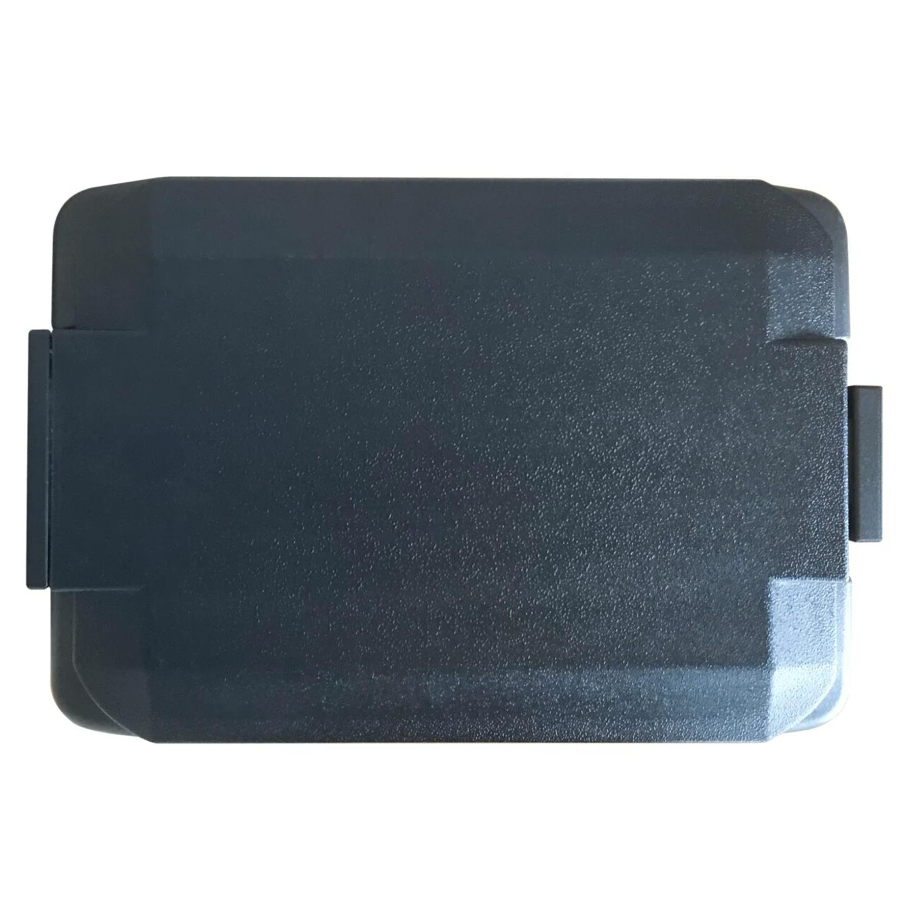 Burgwächter Feuerschutzkasette FP22K schwarz Feuerschutztruhe für Dokumente, Adapter, Elektronik