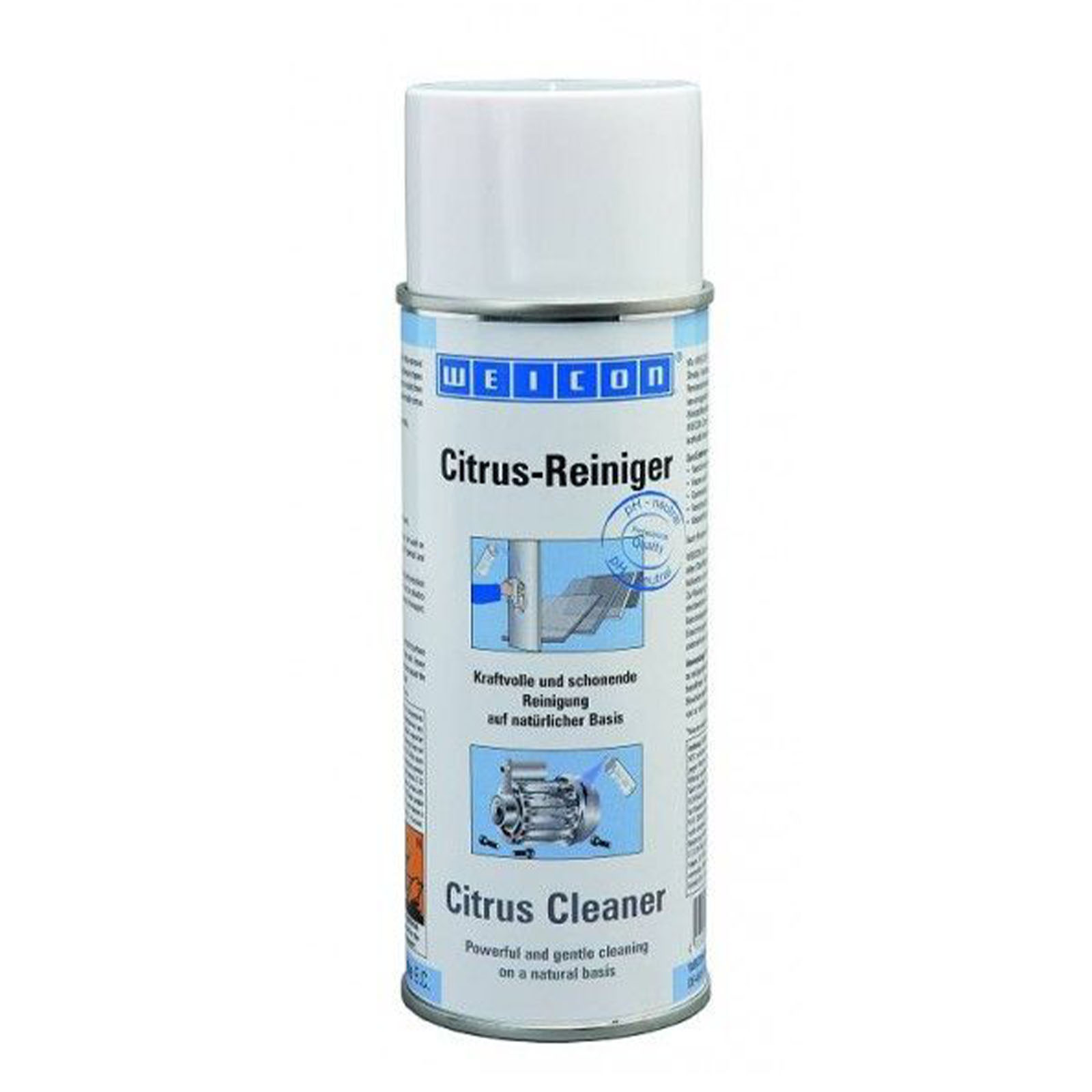 WEICON Citrus-Reiniger 400 ml, Zinn, Kann, Spraydose, Klebeband