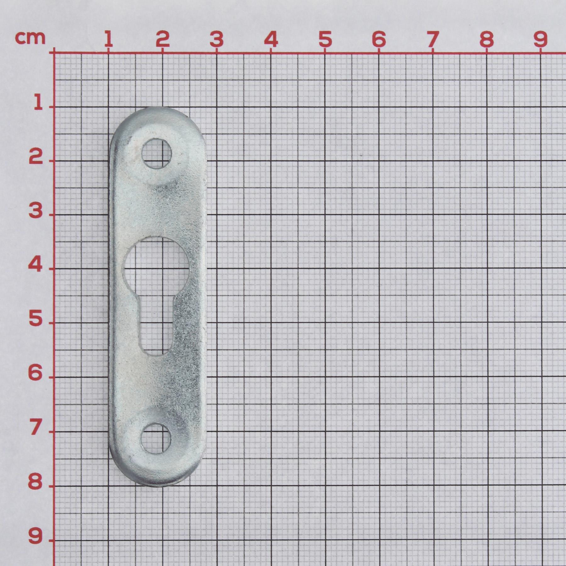 Linsen Bettbeschlag verzinkt Linsenkopfbeschlag Schrankaufhänger 70 mm