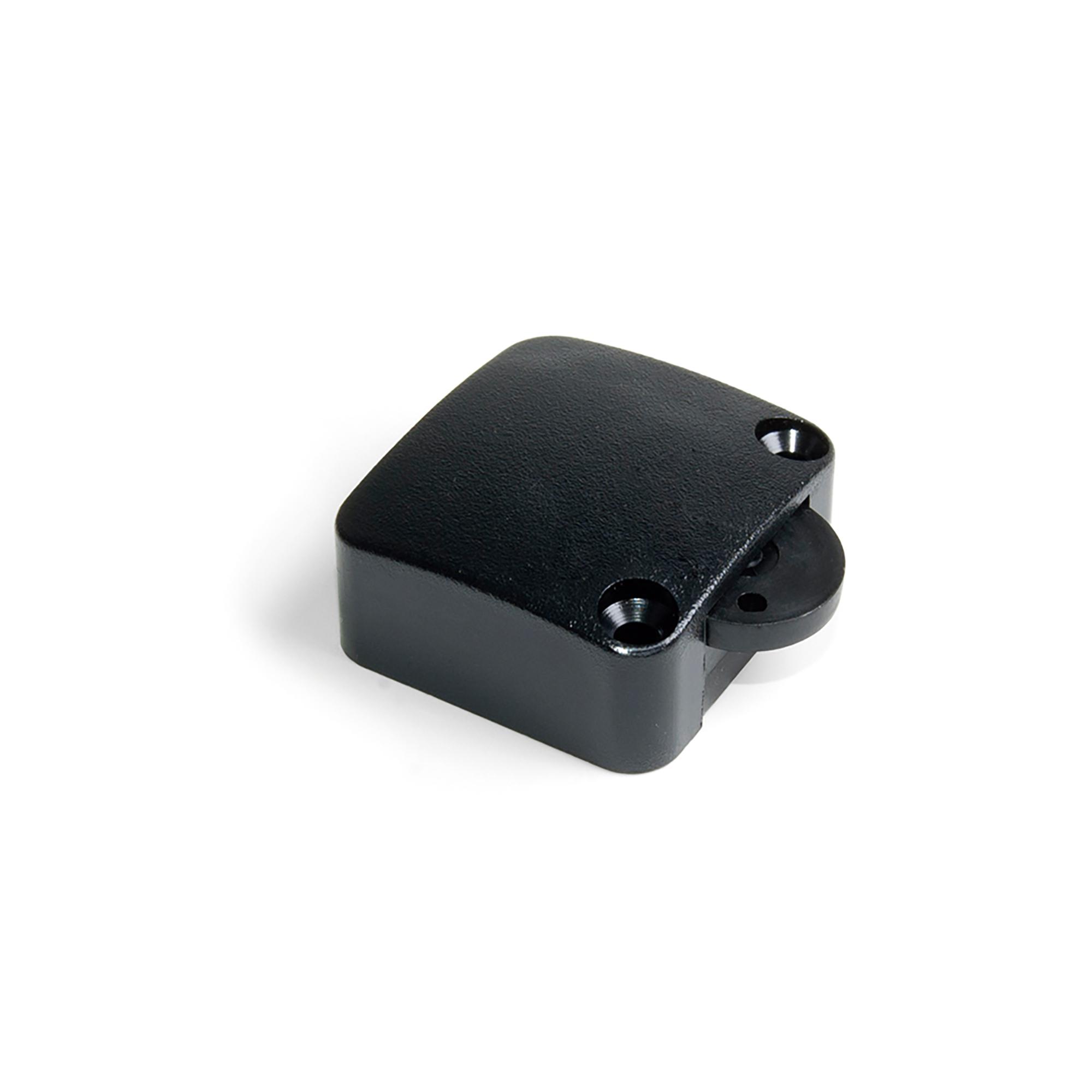 Emuca Kontaktschalter für Mobeltüren Kunststoff schwarz, Adapter, Elektronik