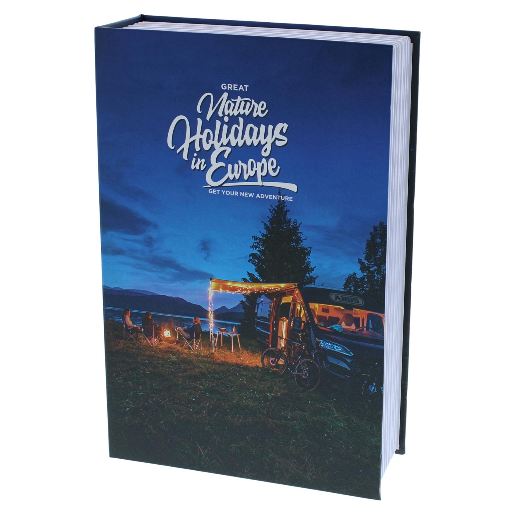 ABUS Book Safe Buchtresor Hardcover Buch mit Zahlenkombination, Publikation, Buch, Person, Fahrrad, Draußen