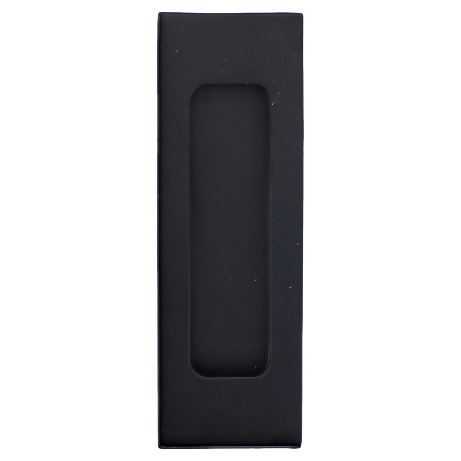 ToniTec® Griffmuschel für Schiebetürsystem "HUBERTUS" rechteckig schwarz matt