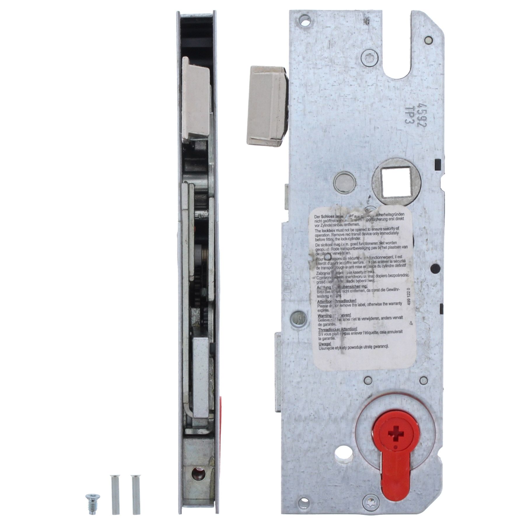 Winkhaus Hauptschloss STV-G3 SK TP3 BL Reparaturschlosskasten für Mehrfachverriegelungen 80 mm 92 mm 10 mm