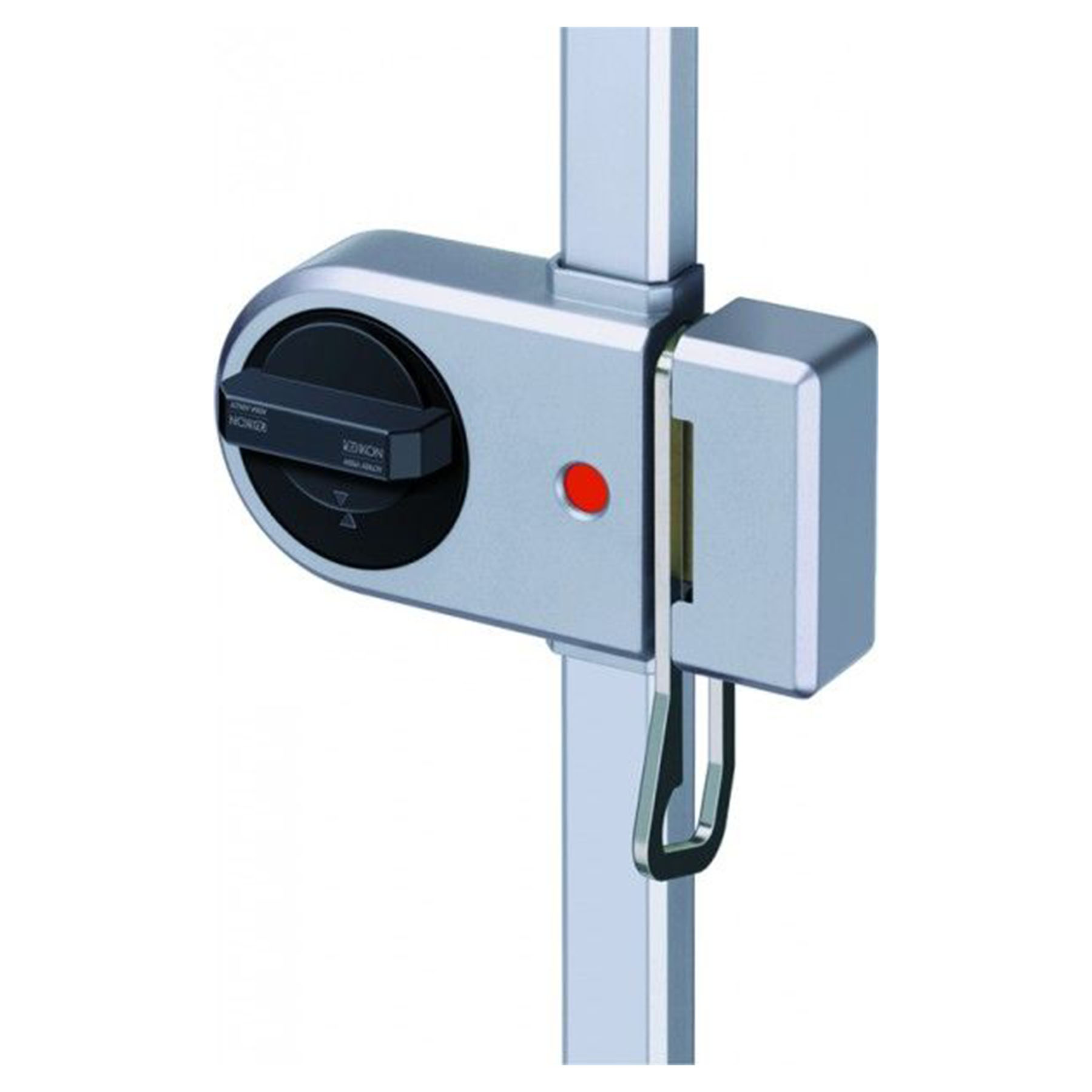 Ikon Antriebseinheit für Mehrfachverriegelungen mit AußenZylinder MFA - System SK6 Z262 Silbergrau (RAL7001)