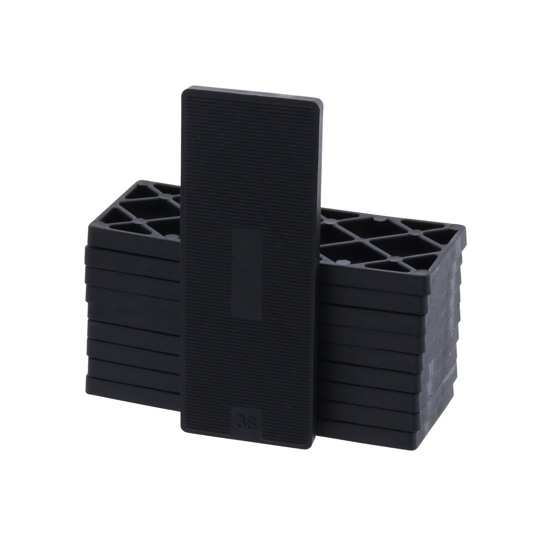 ToniTec® 500x Verglasungsklötze Unterleger Glasklötze 100x38x6, Elektronik, Sprecher