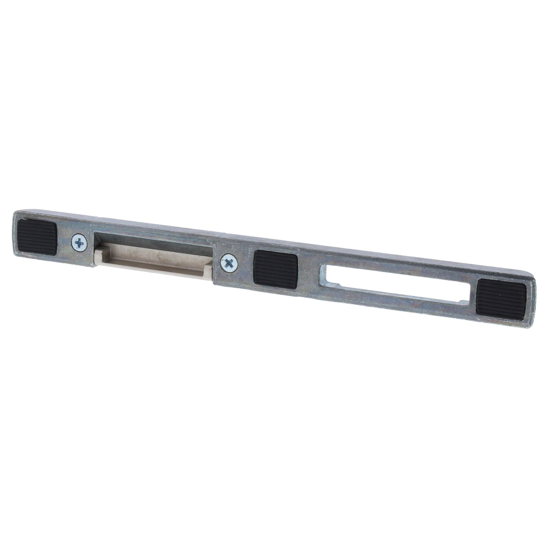 Fuhr Fallen-/ Riegelschließteil 47987 zum Einfräsen DIN rechts silber, Griff