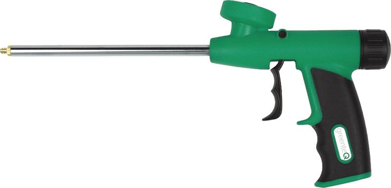 greenteQ Schaumpistole aus stabilem Kunststoff, Gerät, Elektrische Bohrmaschine, Werkzeug