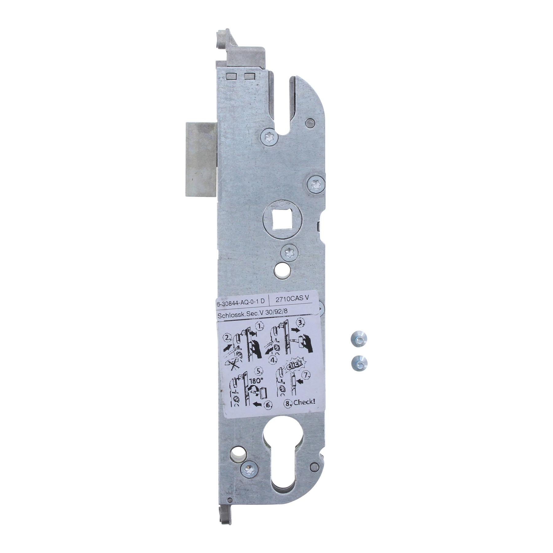 GU SECURY Reparatur-Hauptschlosskasten-Set 65 mm 72 mm 8 mm