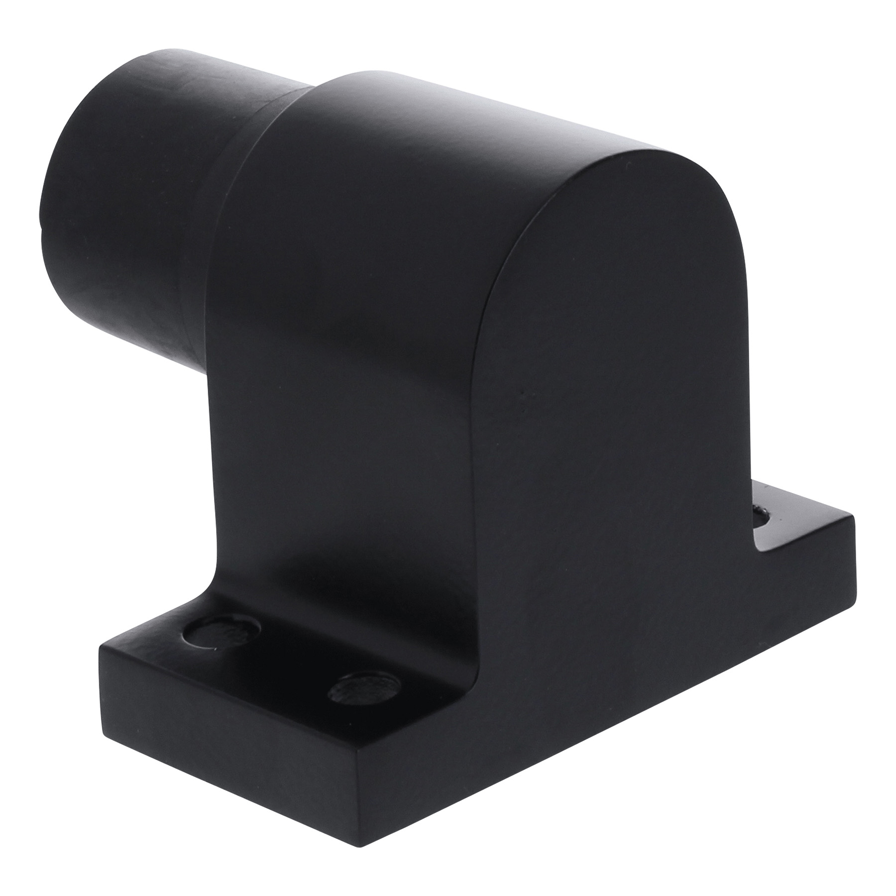 BLACK BEAUTY KWS Türstopper 2024 Türpuffer zum Aufschrauben ohne Haken schwarz (RAL 9005), Postfach, Postfach