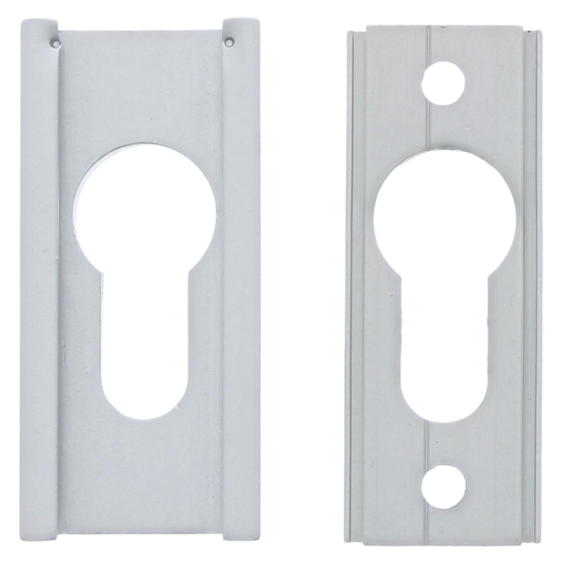 HUECK HARTMANN Schieberosette Schutzrosette Silber 9mm 1747310, Griff