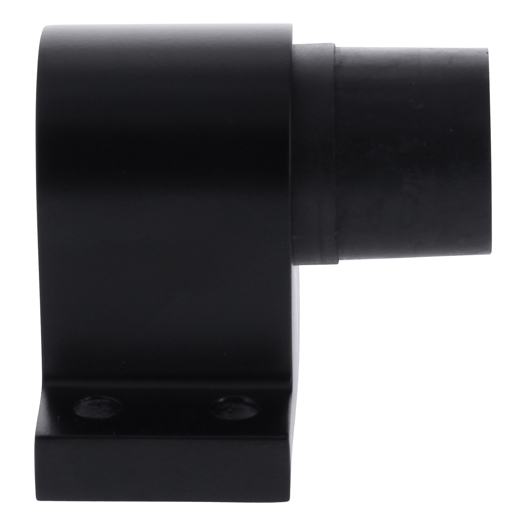 BLACK BEAUTY KWS Türstopper 2024 Türpuffer zum Aufschrauben ohne Haken schwarz (RAL 9005), Postfach, Postfach