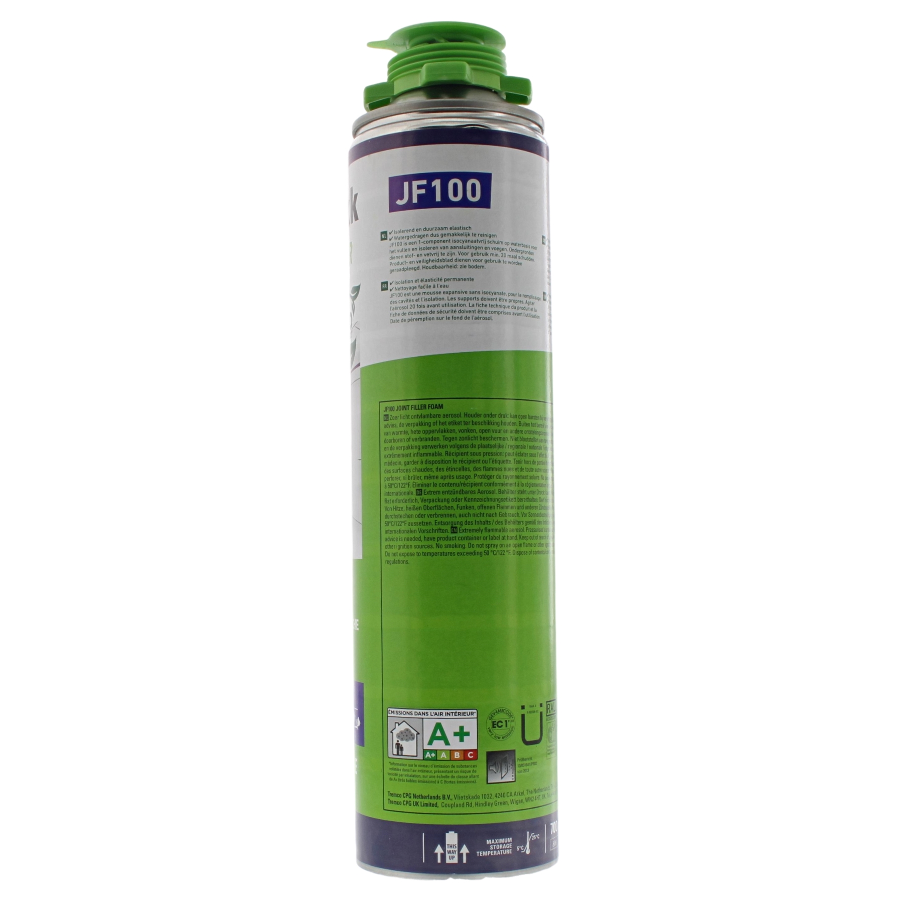 illbruck JF100 Fugenfüller 700 ml, Kann, Spraydose, Zinn