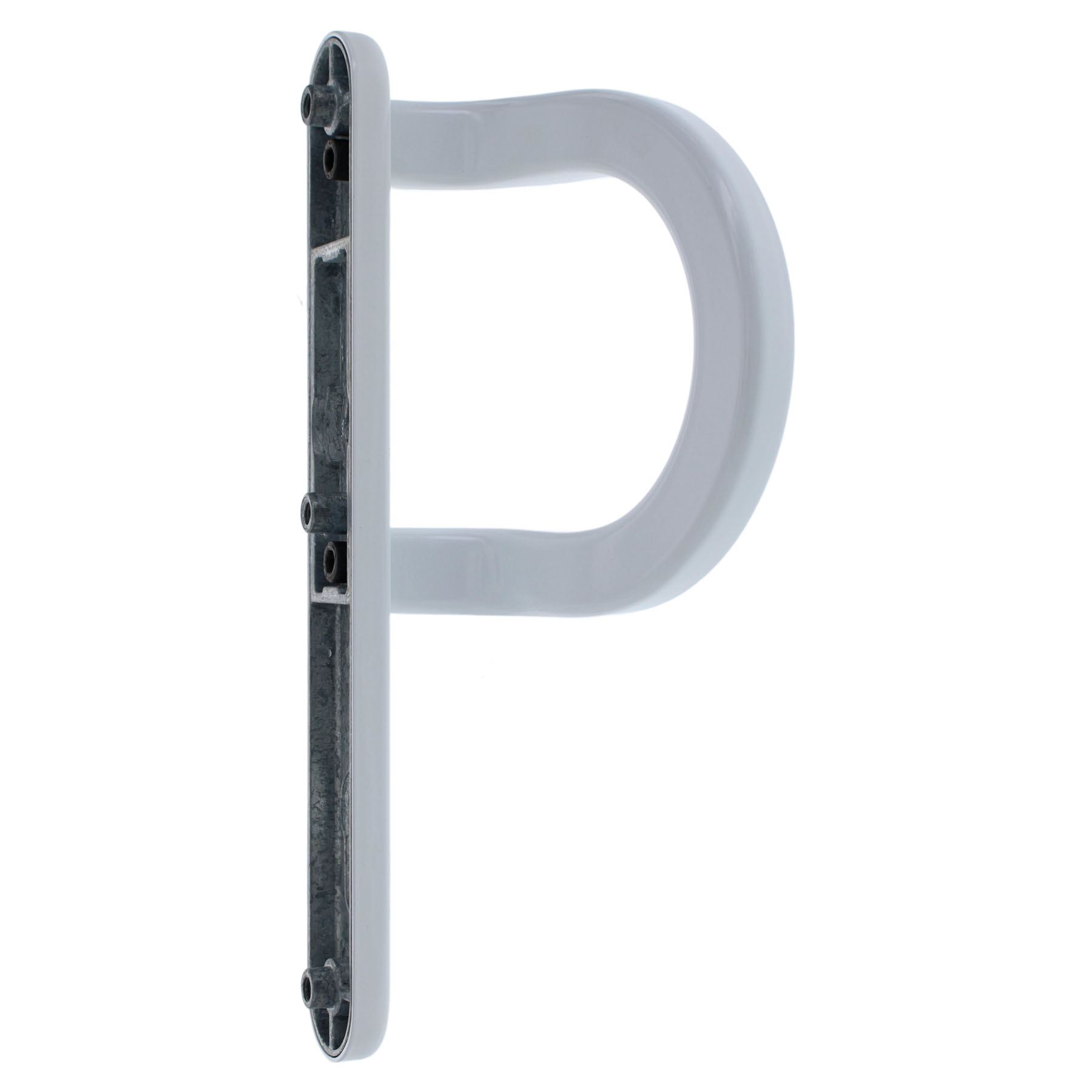 greenteQ Schmalrahmenhalbgarnitur DG58.AL.SSB.AU PZ 92 Weiß