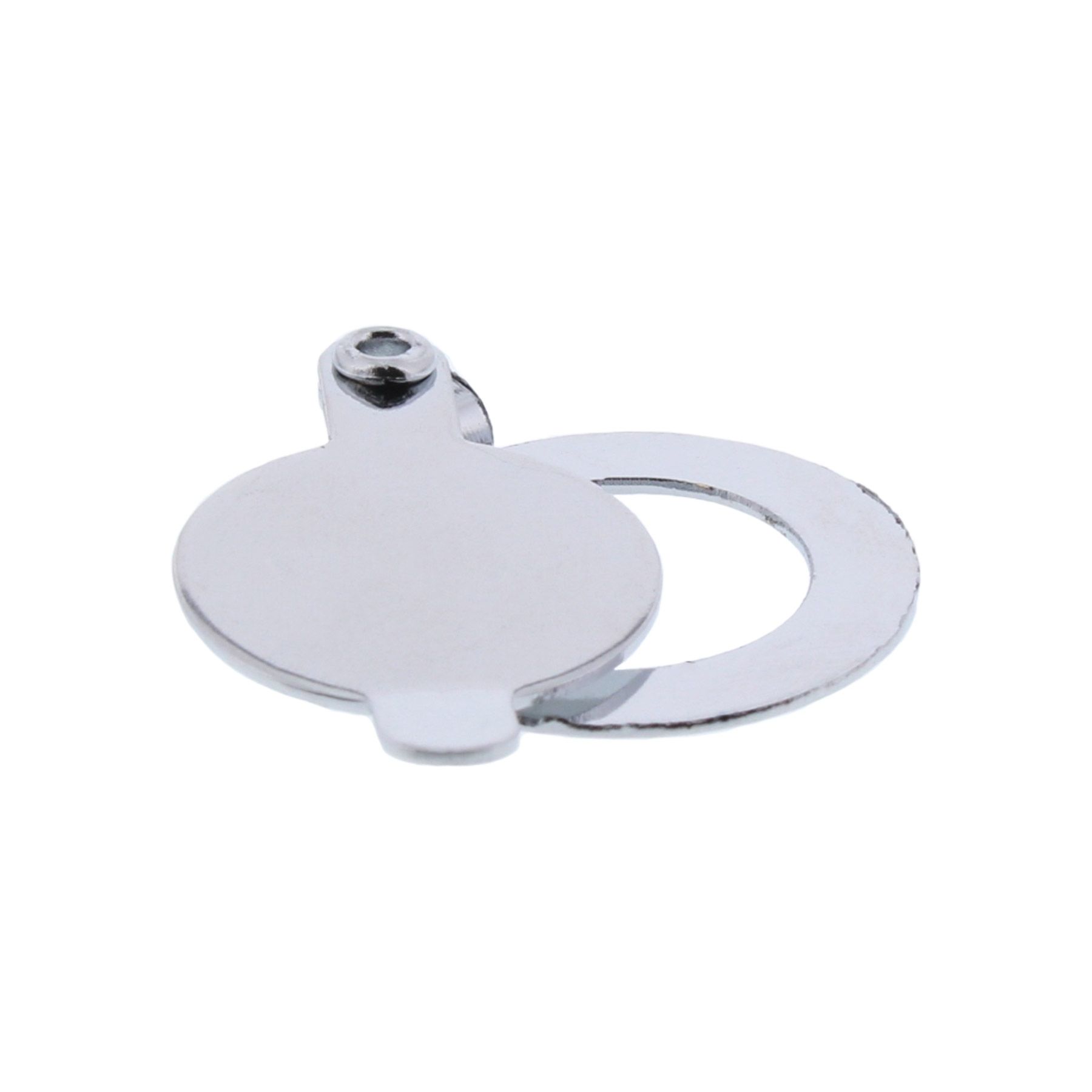 ToniTec Türspion Abdeckkappe Schließkappe 14 mm verchromt, Gerät, Elektrisches Gerät, Waschmaschine