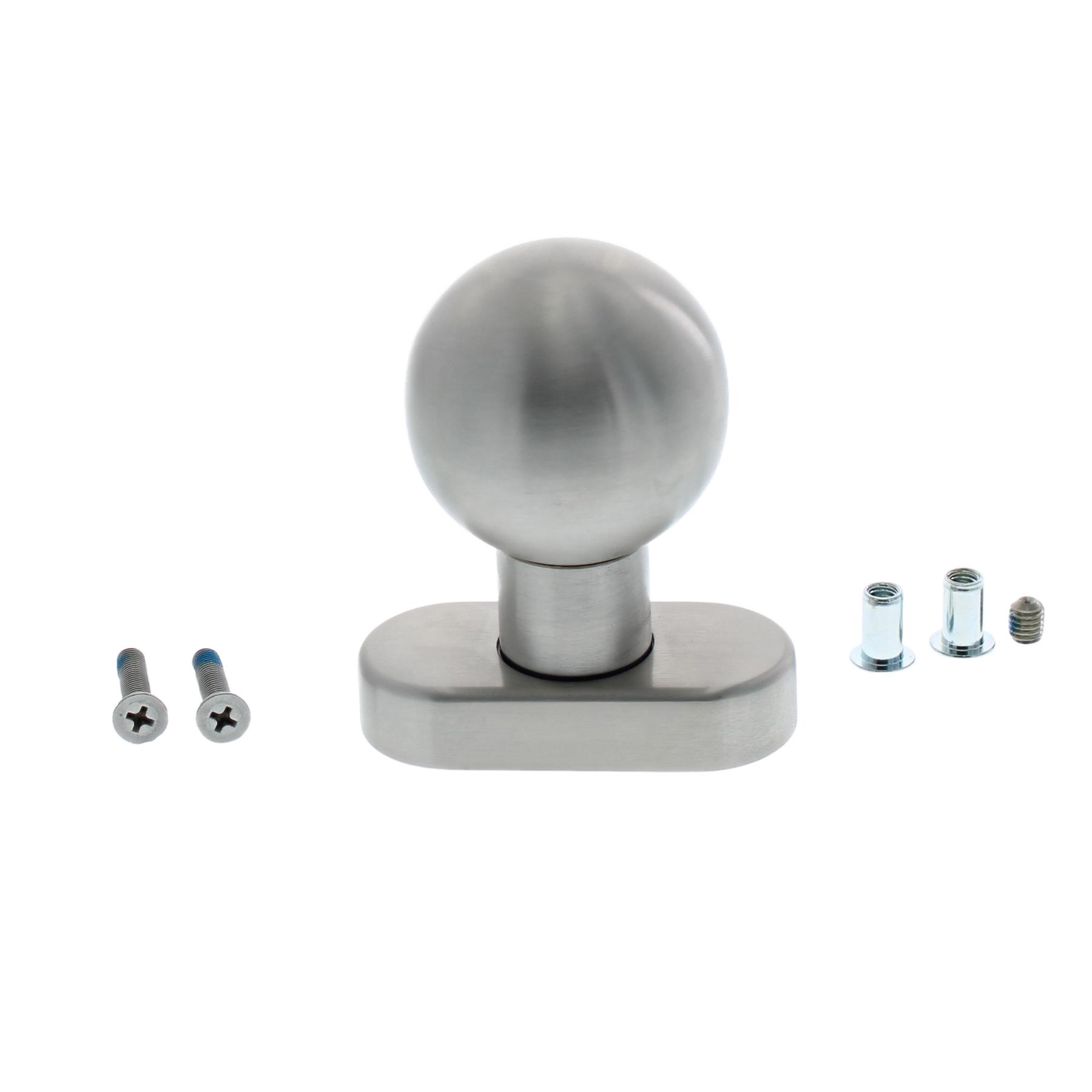 FSB Feuerschutz-Profiltür-Kugelknopf 9 mm drehbar DIN Links Rechts, Sphäre