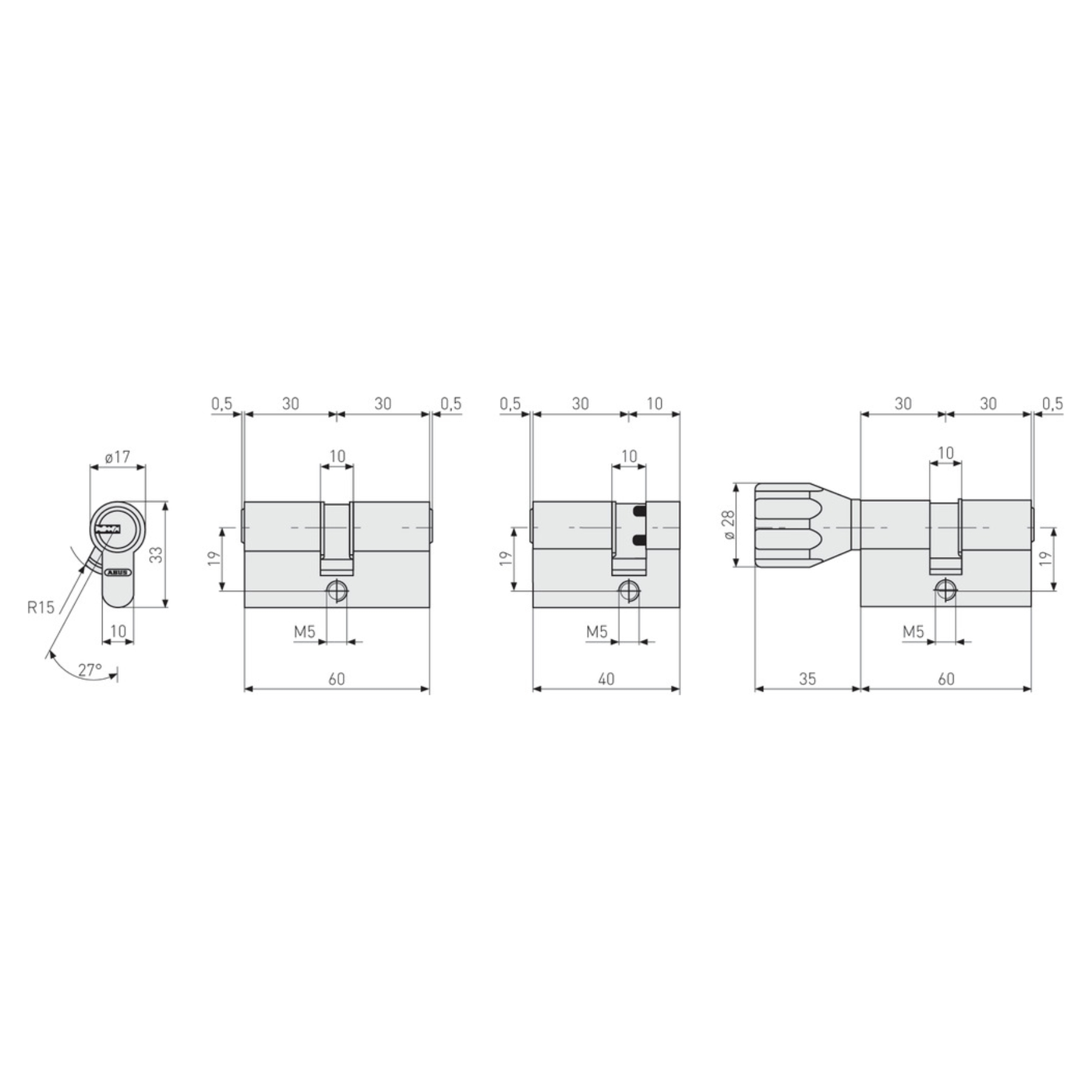 ABUS D6X Zylinder gleichschliessend laut Muster/Code inkl. 5 Wendeschlüssel Halbzylinder Größe 10/30 mm, CAD-Diagramm, Diagramm, CAD-Diagramm, Diagramm, CAD-Diagramm, Diagramm, CAD-Diagramm, Diagramm, CAD-Diagramm, Diagramm, CAD-Diagramm, Diagramm, CAD-Di
