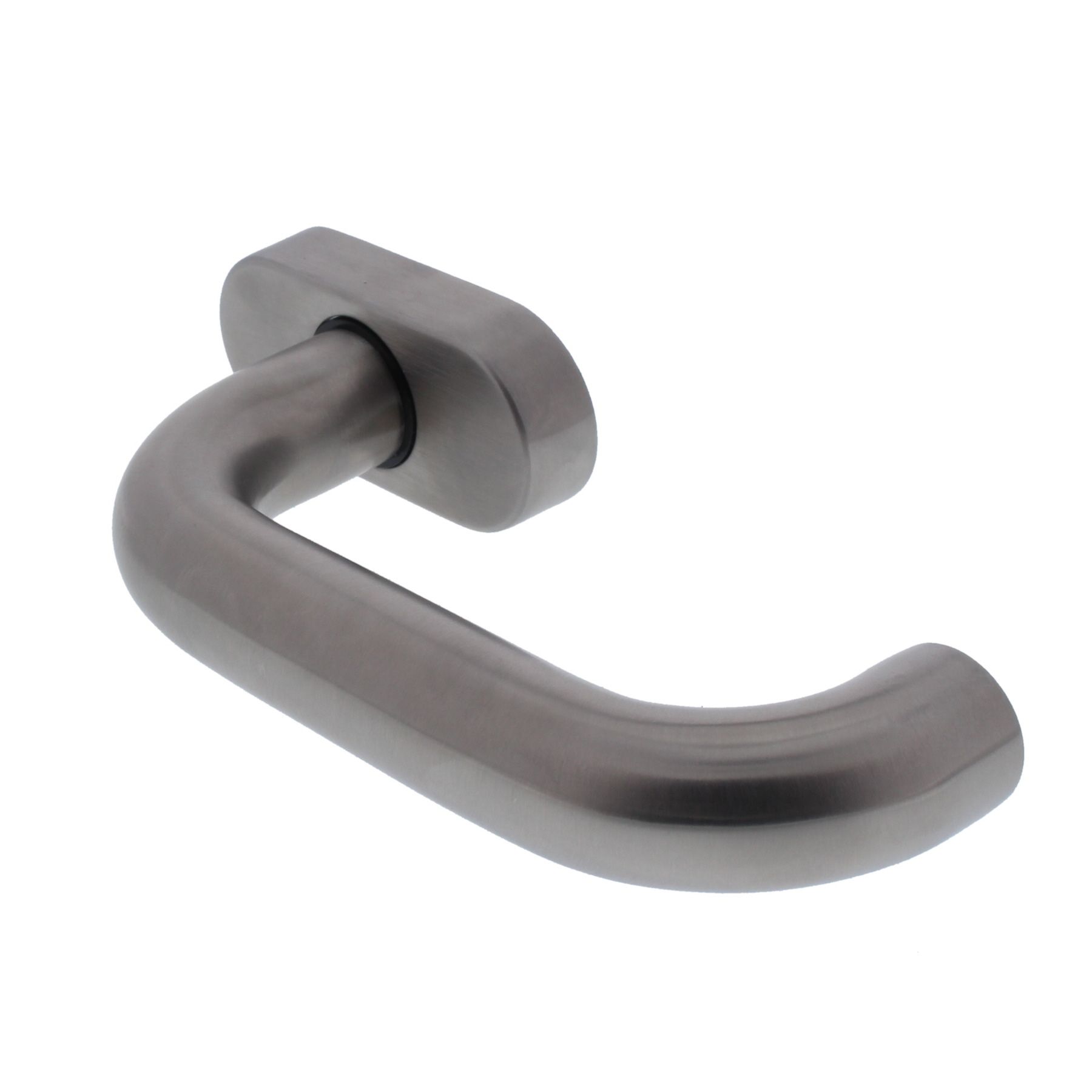 Dieckmann Rahmen-Rosettendrücker 9mm Feuerschutz U-Form, Griff, Rauchrohr