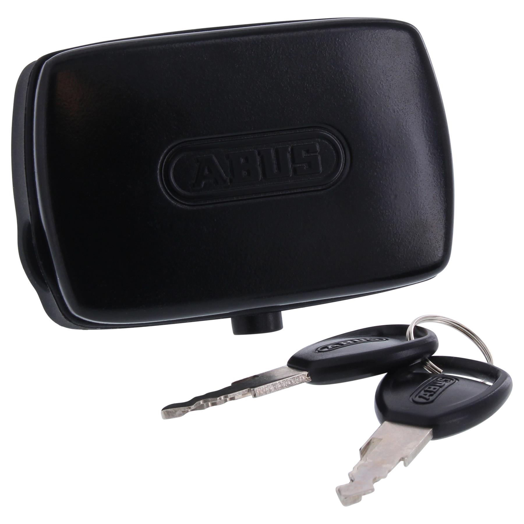 ABUS Alarmbox BU schwarz 82364, Föhn, Elektrisches Gerät, Schlüssel, Kissen, Dekoration für Zuhause, Föhn, Elektrisches Gerät, Schlüssel, Kissen, Dekoration für Zuhause