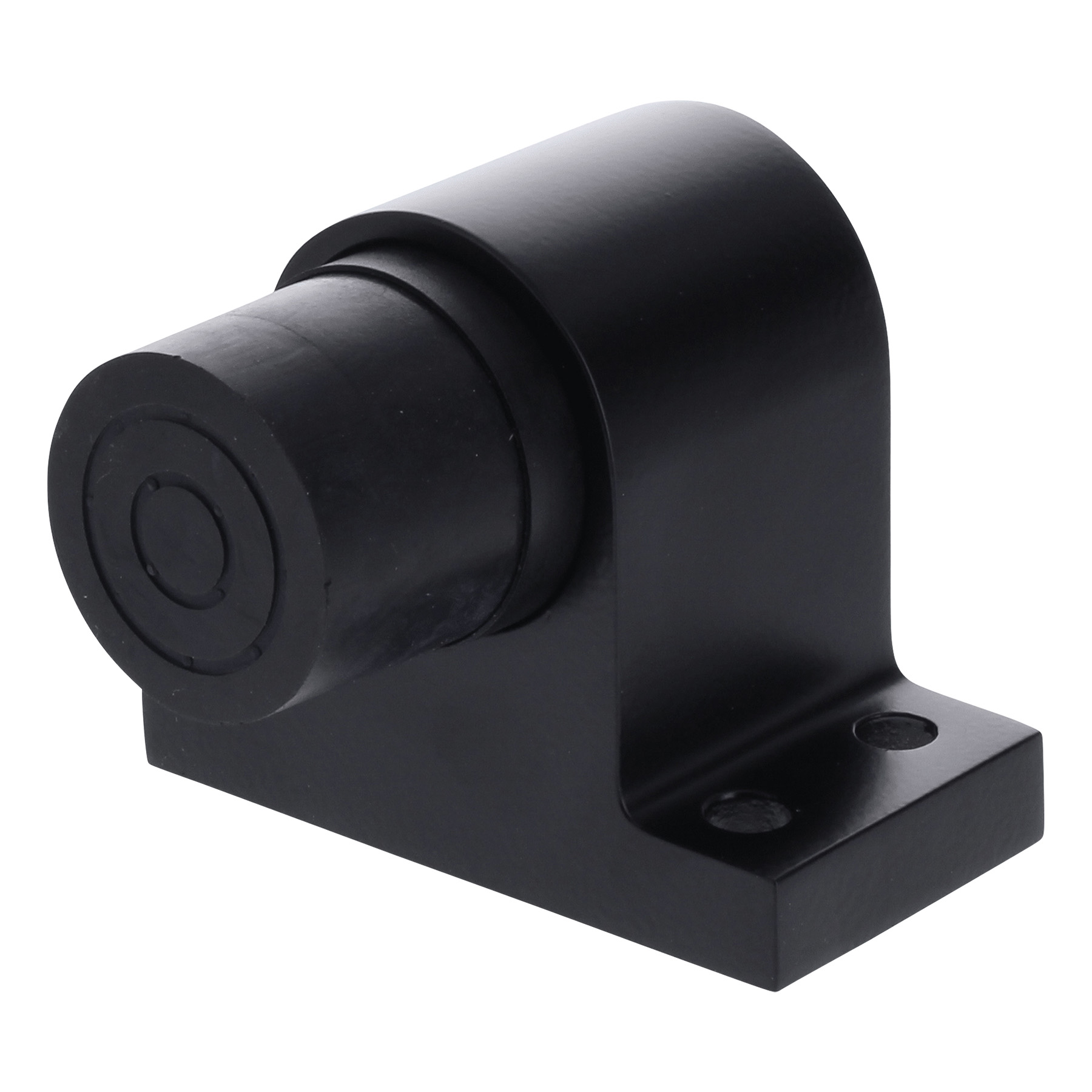 BLACK BEAUTY KWS Türstopper 2024 Türpuffer zum Aufschrauben ohne Haken schwarz (RAL 9005), Postfach, Gerät, Postfach, Gerät