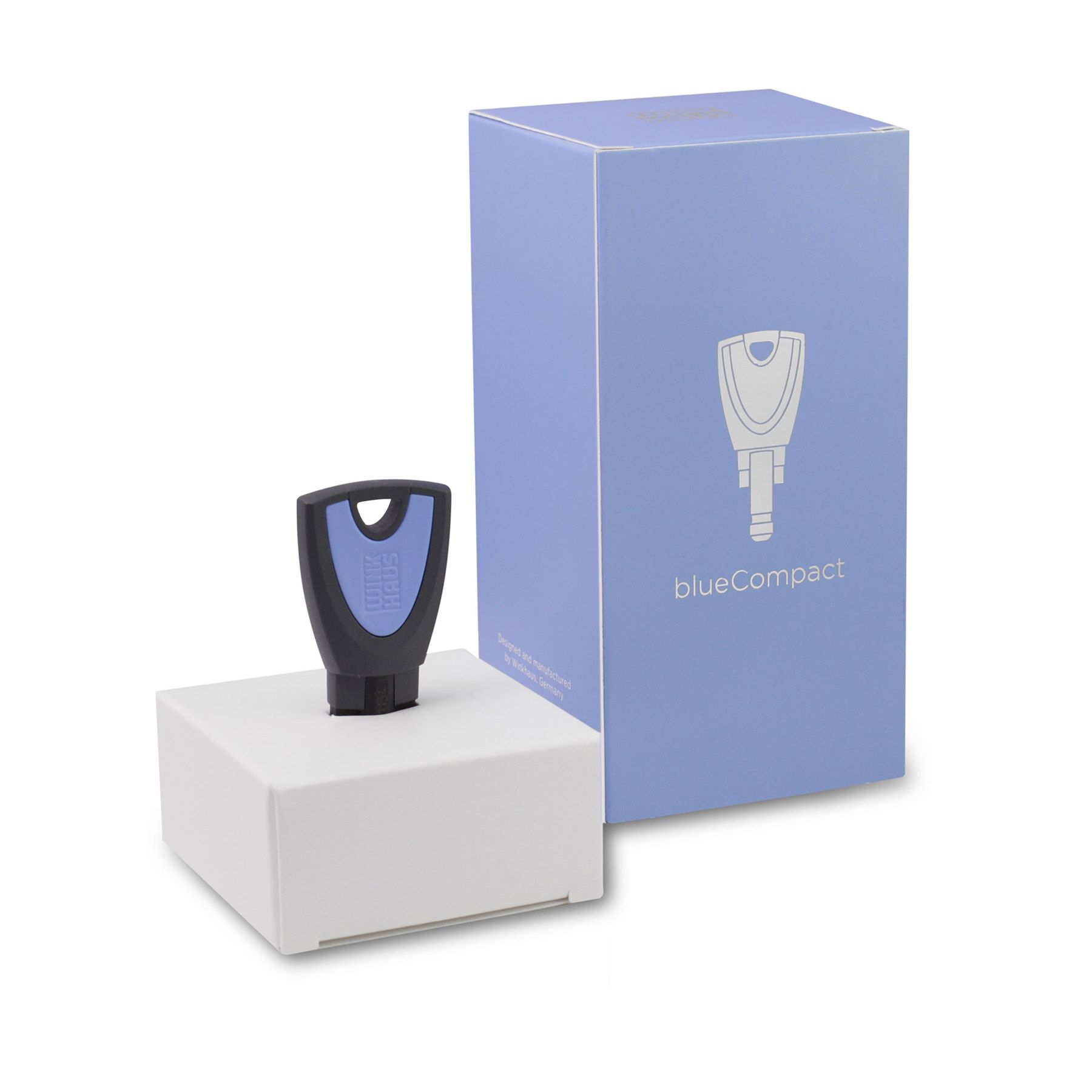 Winkhaus blueCompact Nutzerschlüssel Blau, Flasche