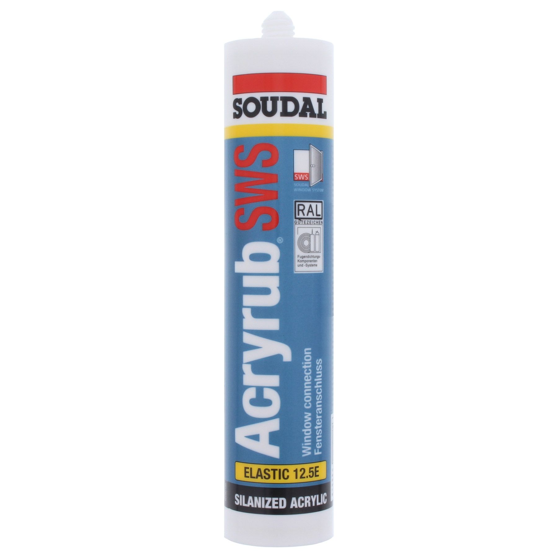 Soudal Acryl Acryrub SWS 310 ml weiß, Flasche, Flasche