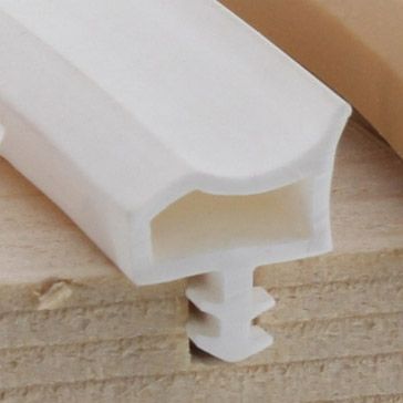 [B-WARE] OUTLET ToniTec® Türdichtung Dichtprofil M 3967 weiß 25 m
