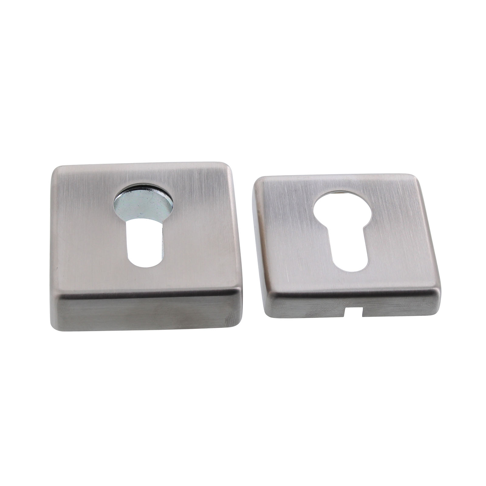 HOPPE Schutzrosettenpaar E52NSB/52S PZ F69 Edelstahl 3592312, Gerät, Elektrisches Gerät, Waschmaschine