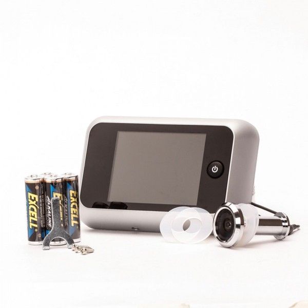 ToniTec 3,5" Digitaler Türspion mit extra großem 3,5" Display u Türkamera Neuheit Überwachung, für Türstärken von 43-70 mm, Elektronik