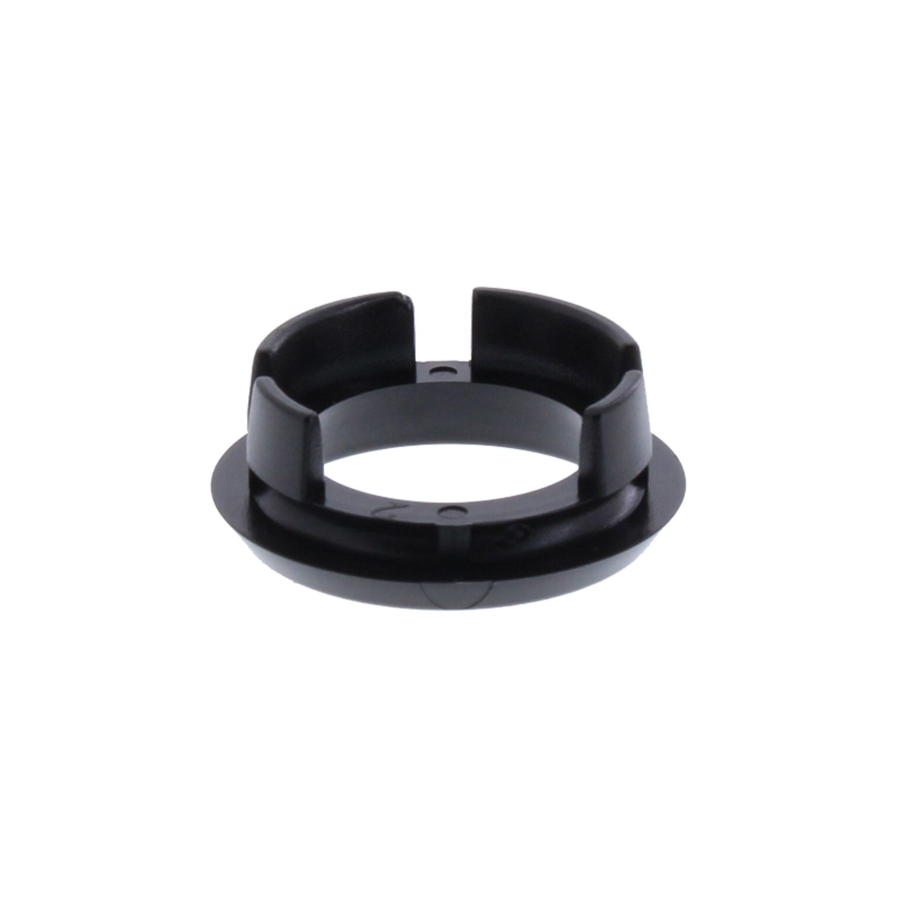 Schüco Profilzylinderrosette rund schwarz 208761