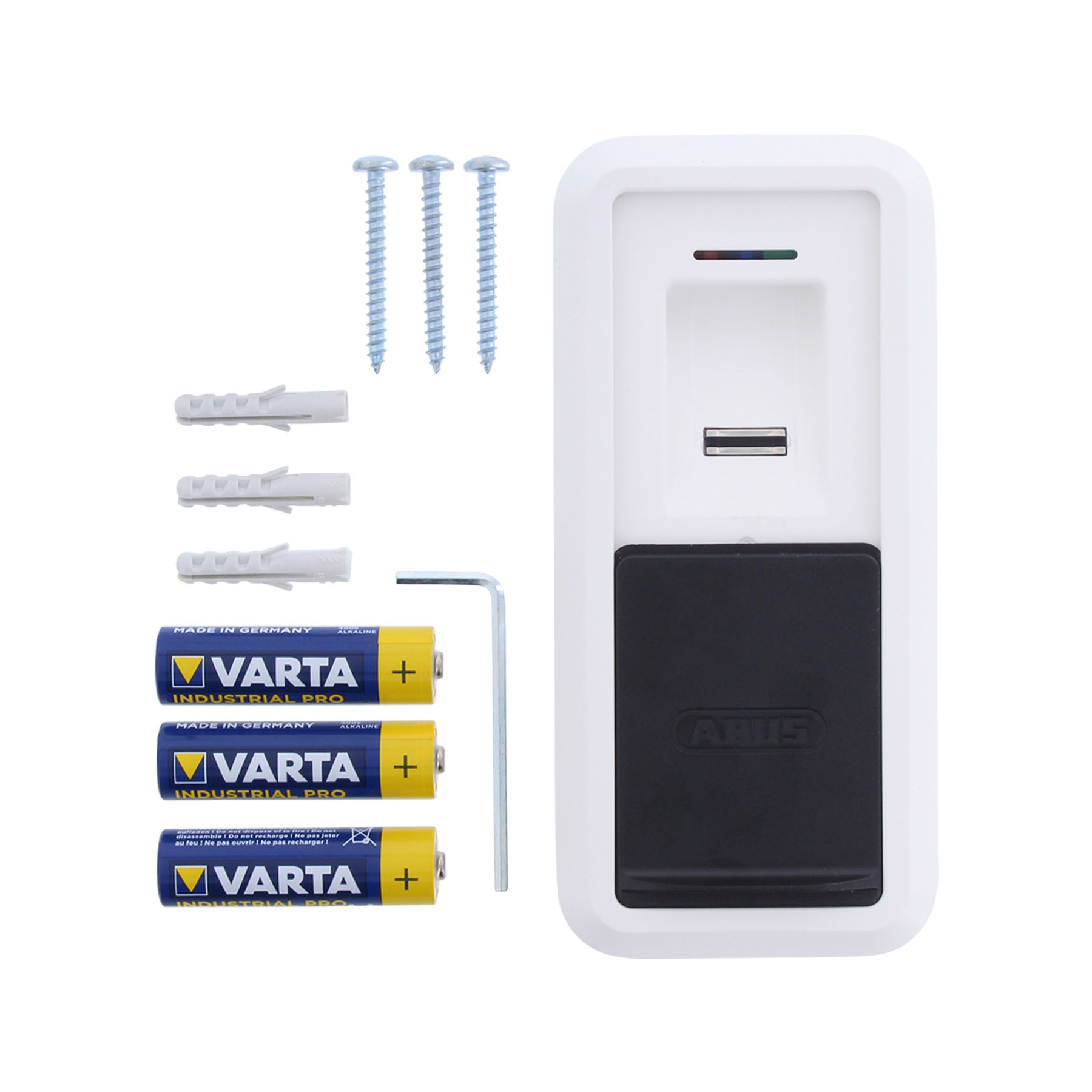 ABUS Bluetooth-Fingerscanner HomeTec Pro CFS3100W weiß, Maschine, Schraube