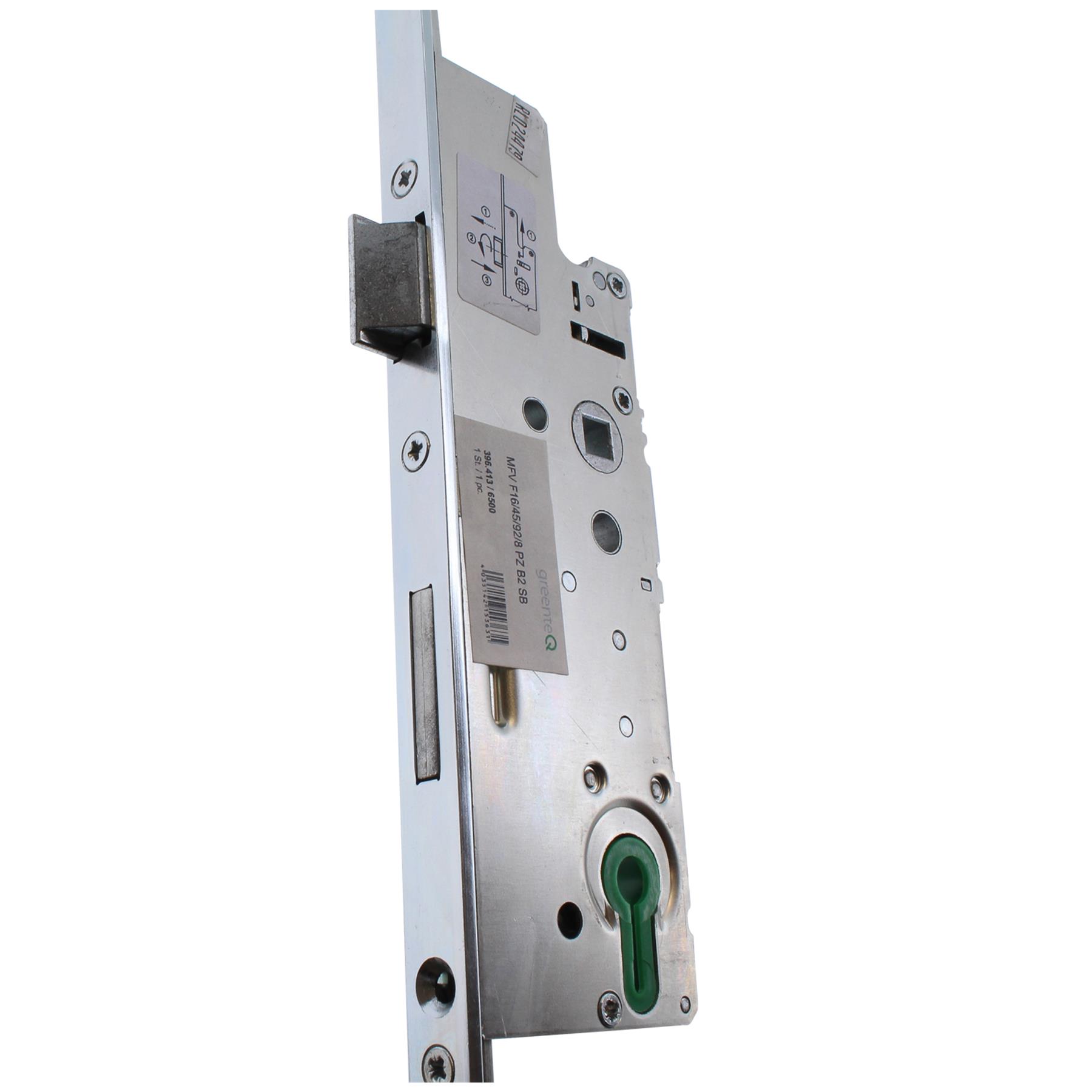 greenteQ Mehrfachverriegelung F16/45/92/8 mm PZ B2 SB vz 90037000110