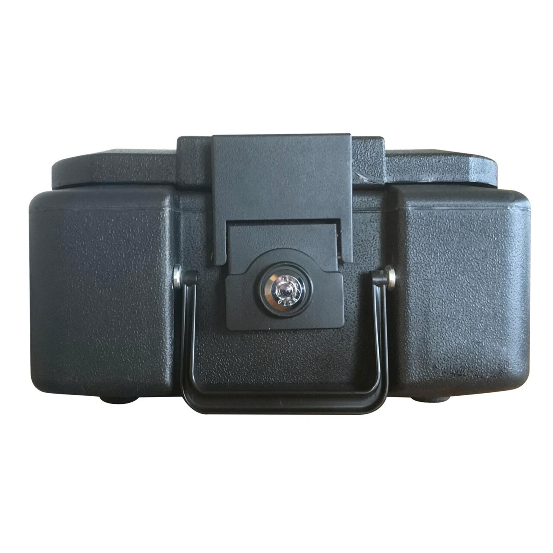 Burgwächter Feuerschutzkasette FP22K schwarz Feuerschutztruhe für Dokumente, Zubehor