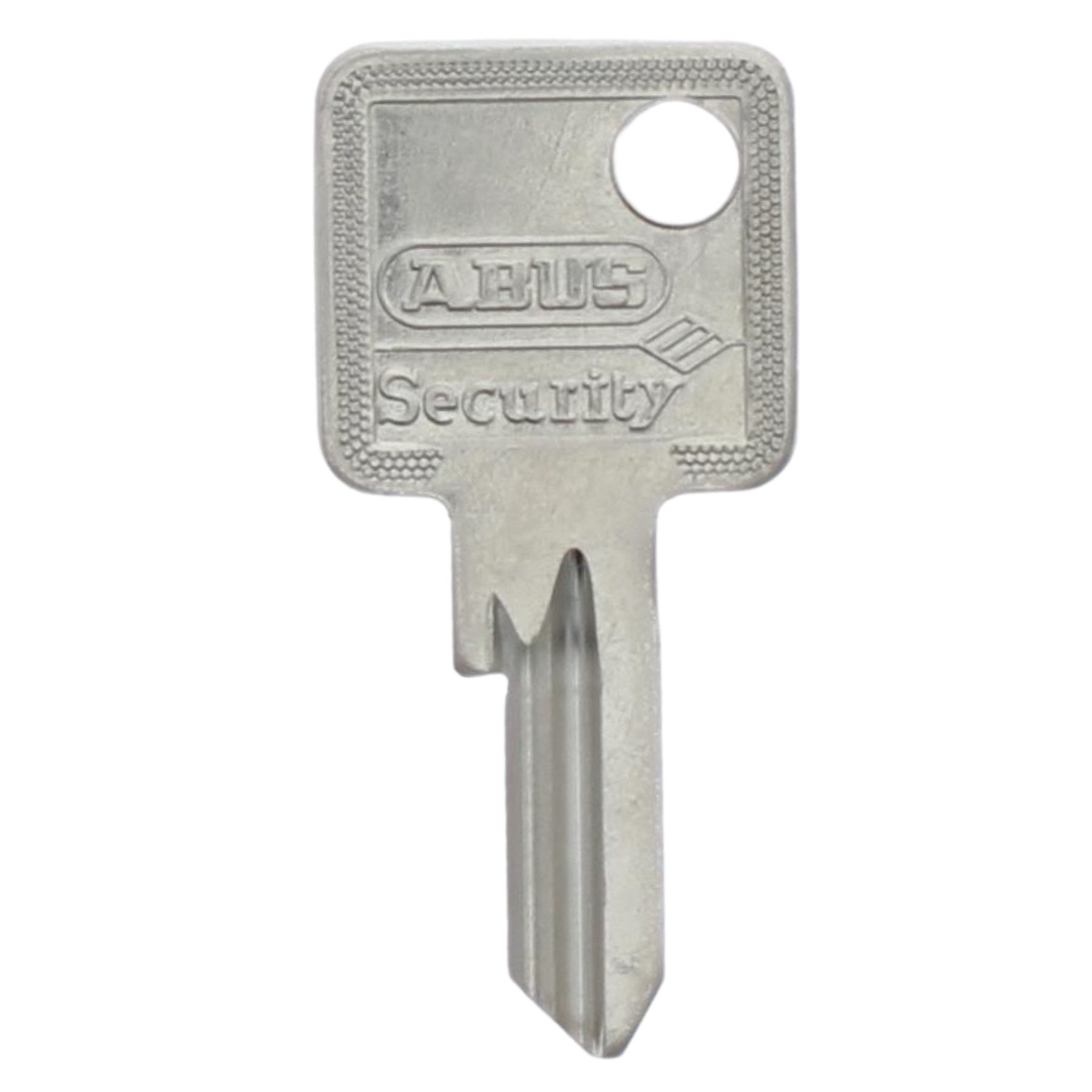 ABUS Mehrschlüssel für Zylinder Kurzzylinder C42 C51 3 stiftig messing vernickelt, Schlüssel