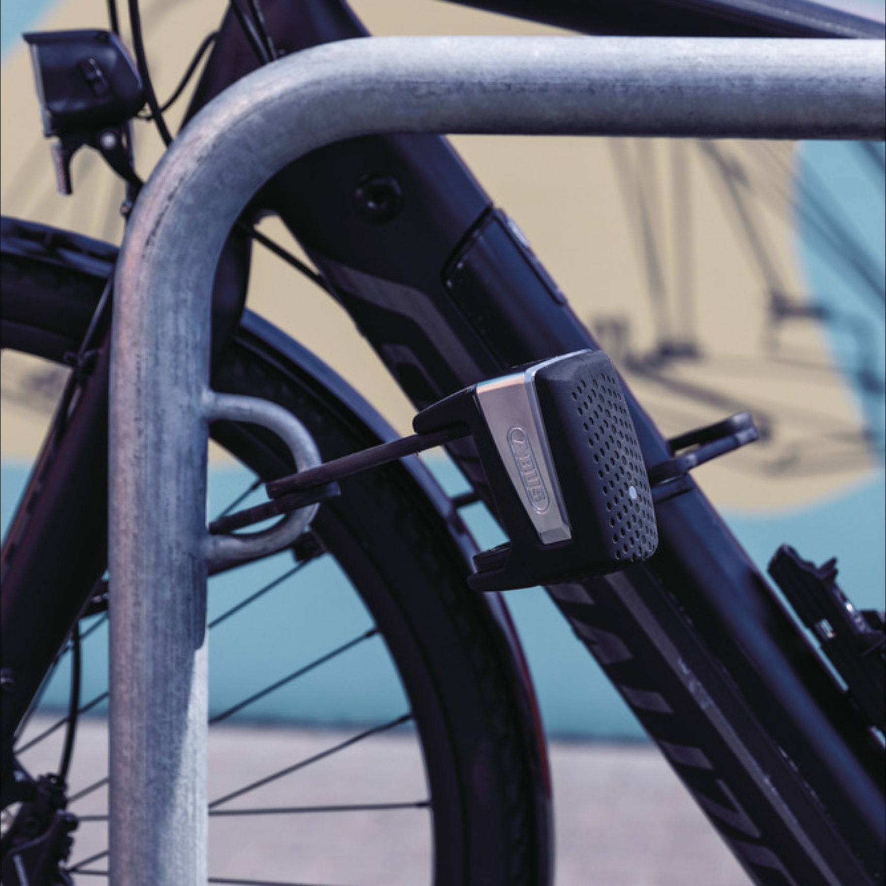 ABUS BORDO™ One Smartes Fahrradschloss 6500A/110 BK SH, Maschine, Sprach, Rad, Fahrrad, Fahrzeug