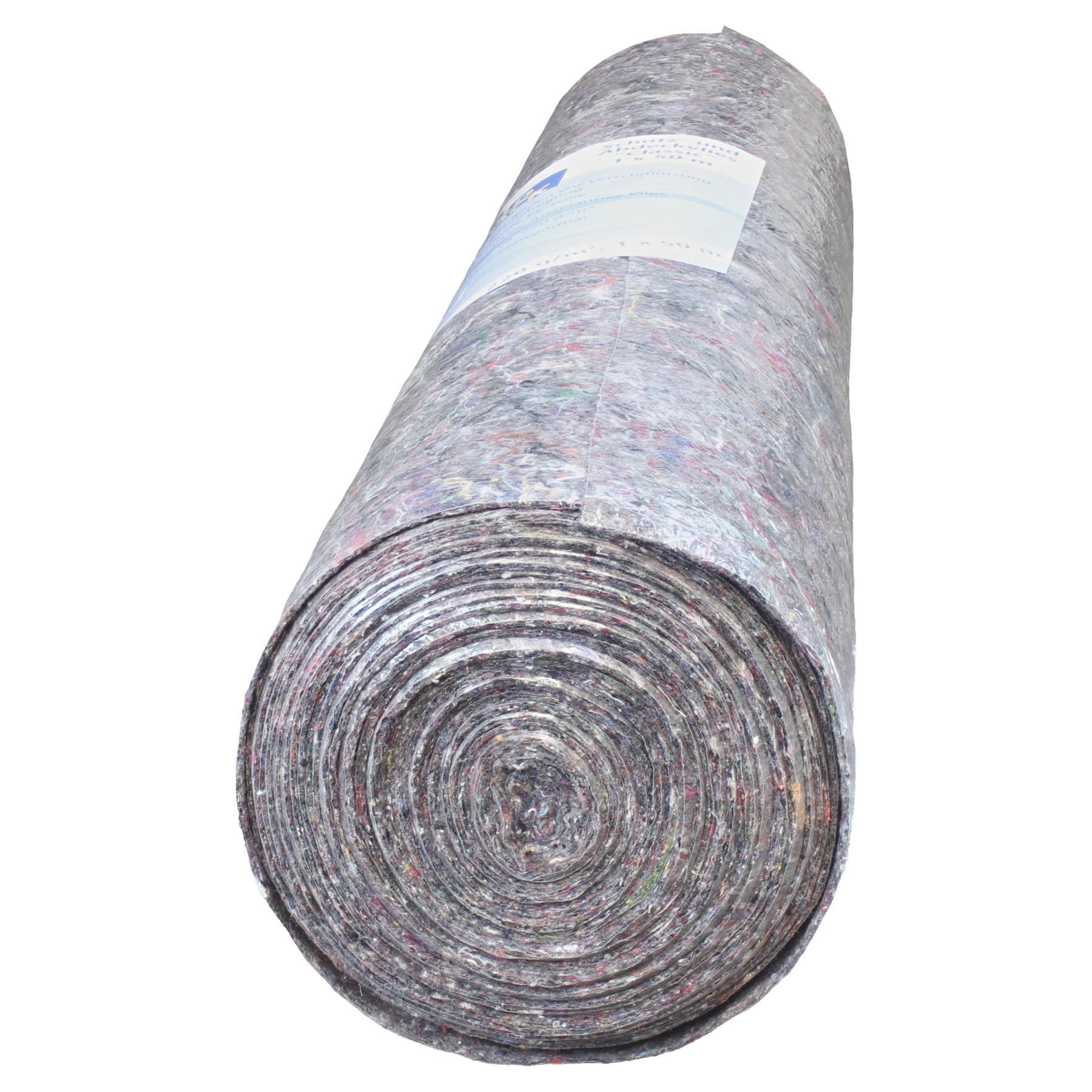 GOLDPACK Abdeckvlies grau 1 x 50 m Rolle Schutzvlies 220 g / m²