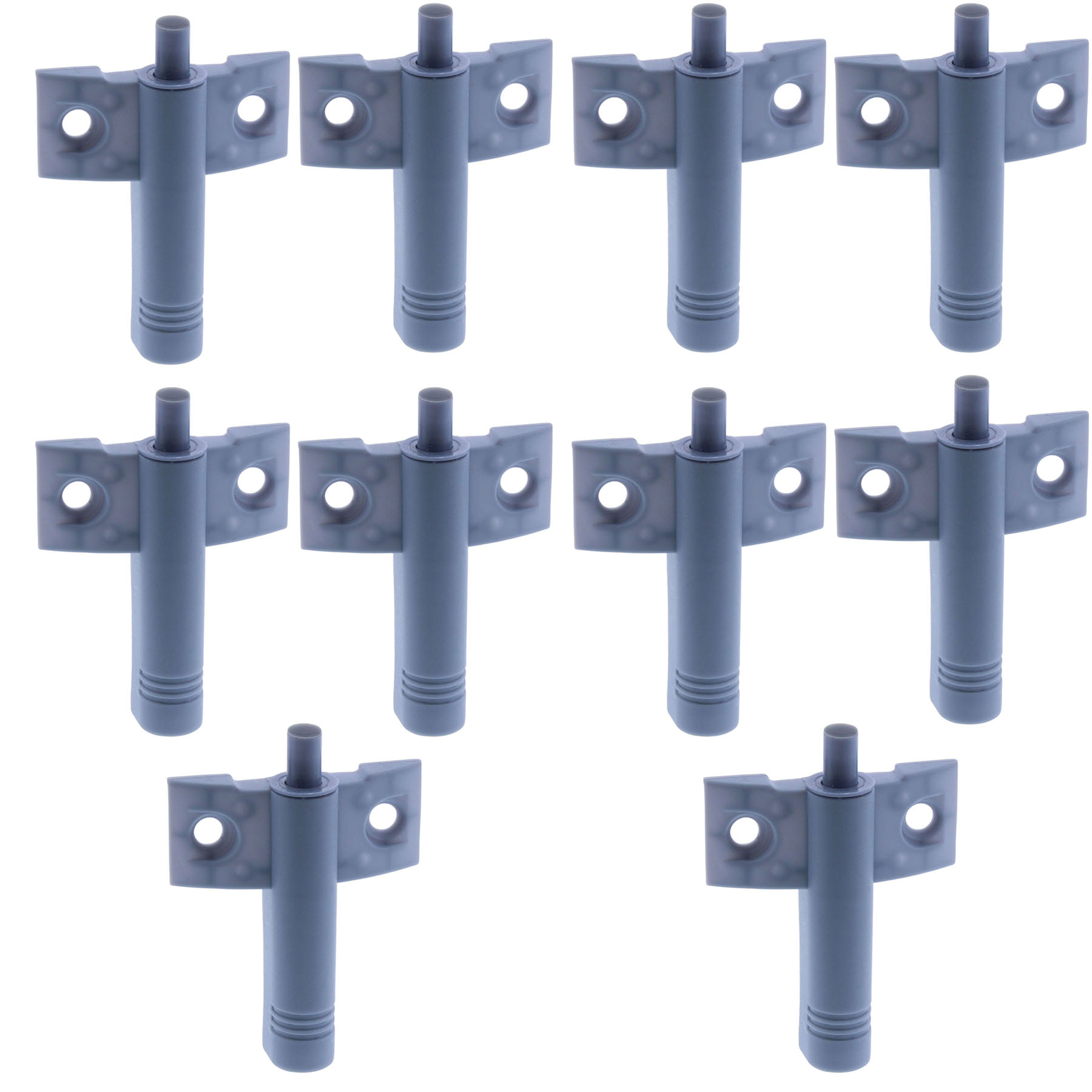 10x ToniTec® Türanschlagsdämpfer universal zum anschrauben inkl. Schraubenset, Klammer