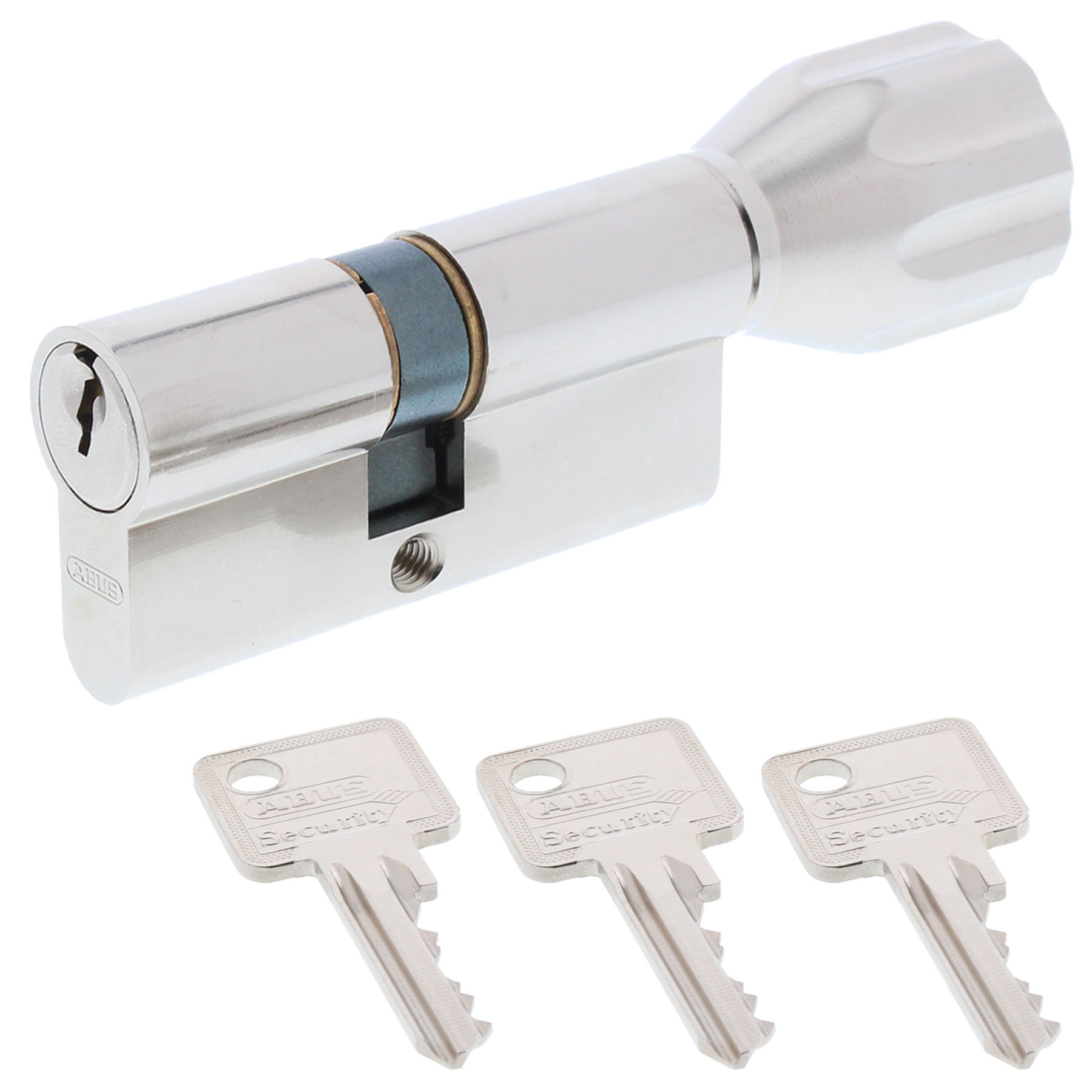 ABUS C73 C83 K82 VS verschiedenschliessend 30/30K Knaufzylinder (K82) 3 Schlüssel, Gerät, Fön, Elektrisches Gerät