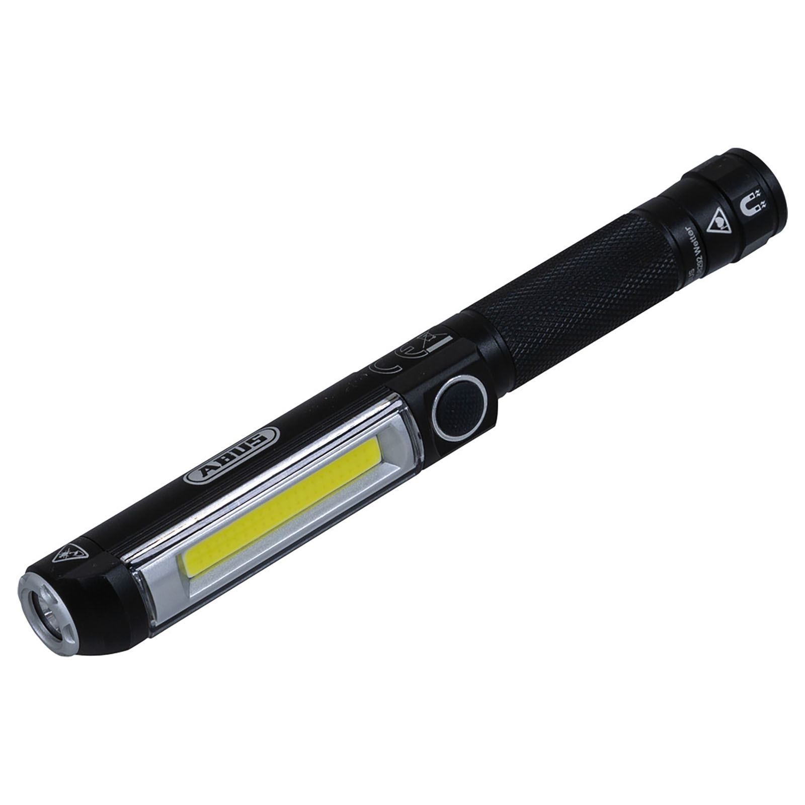 ABUS Stiftlampe TL-500 LED Mini-Taschenlampe Aluminium schwarz 87117, Lampe, Licht, Stift, Elektrisches Gerät, Mikrophon