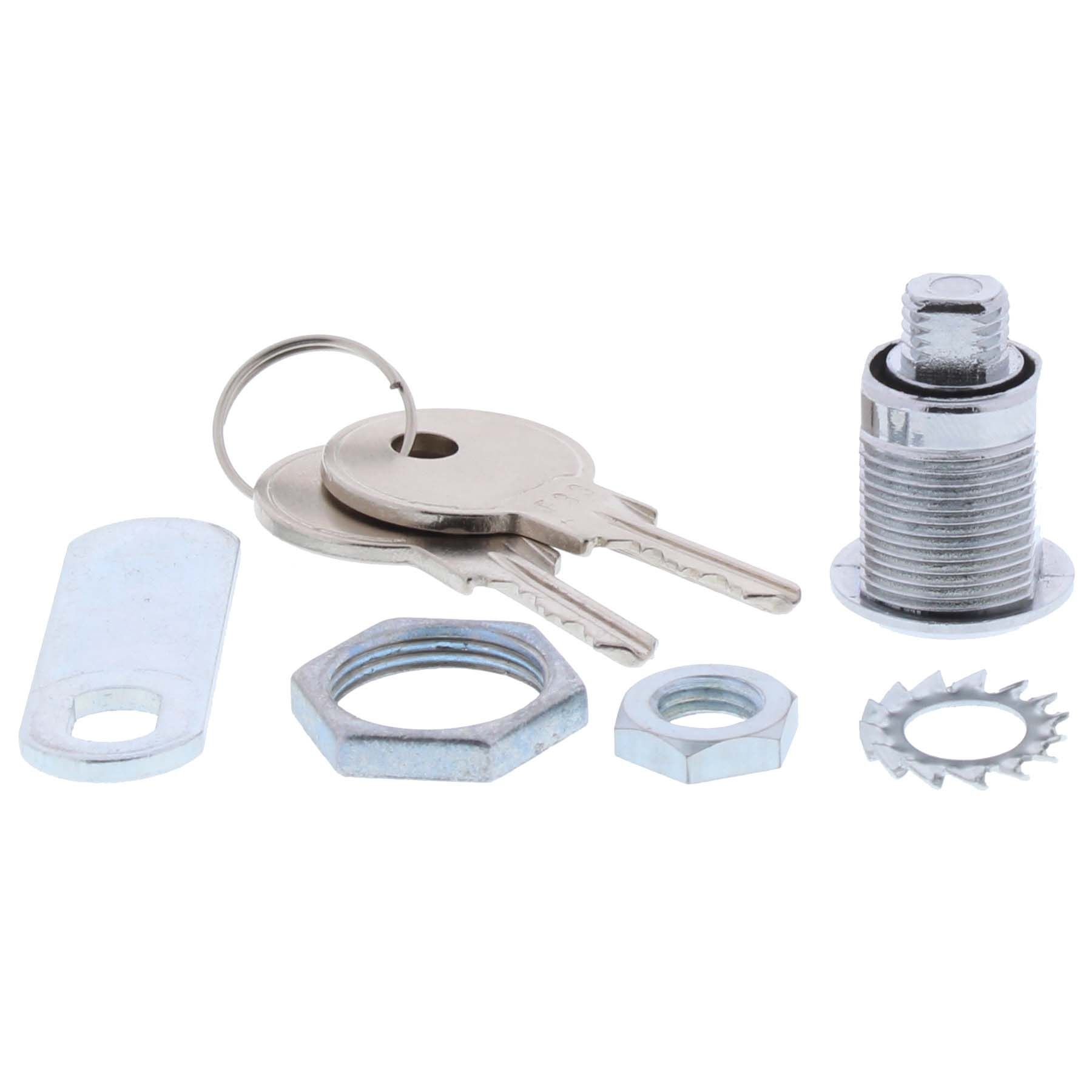 ToniTec Briefkastenschloss TTBKS1616 M16x16 mm verschiedenschließend, Band