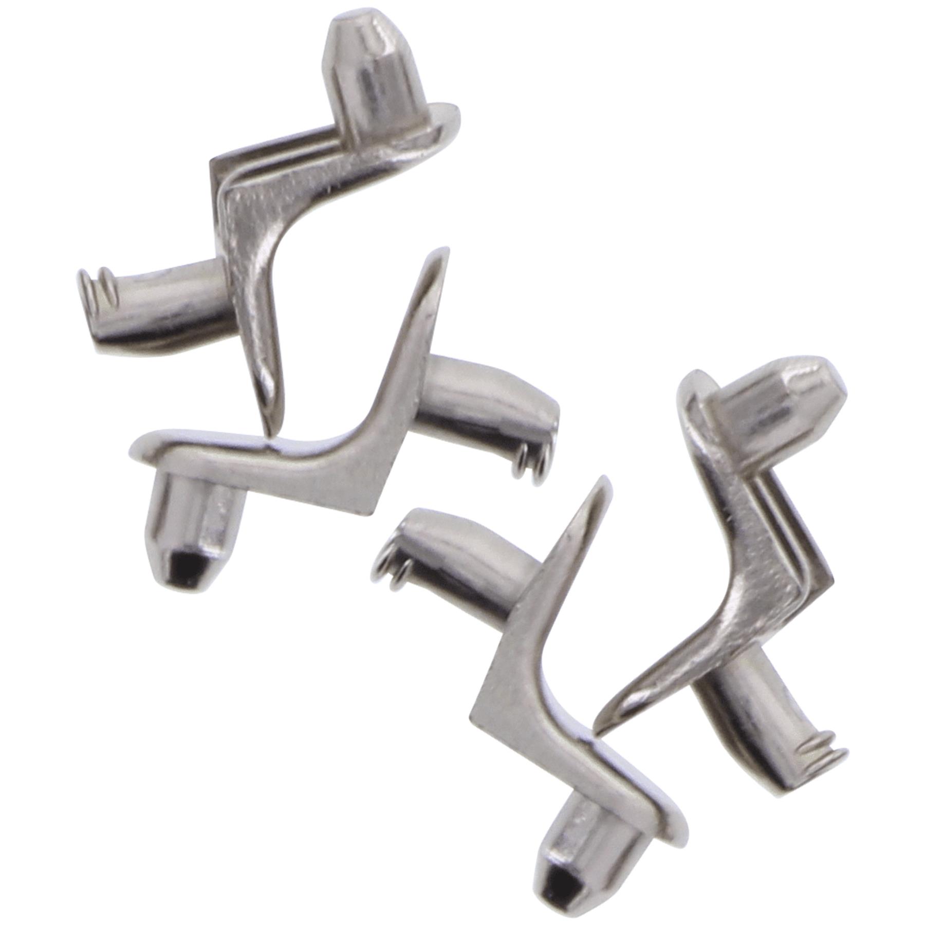 ToniTec® Bodenträger FIX zum Einstecken, mit Rausfallsicherung, Set mit 4 Stück, Klammer, Gerät, Werkzeug