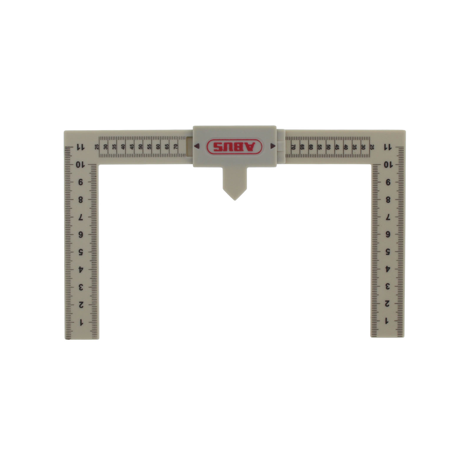 ABUS Zylindermesslehre Kunststoff, Klammer