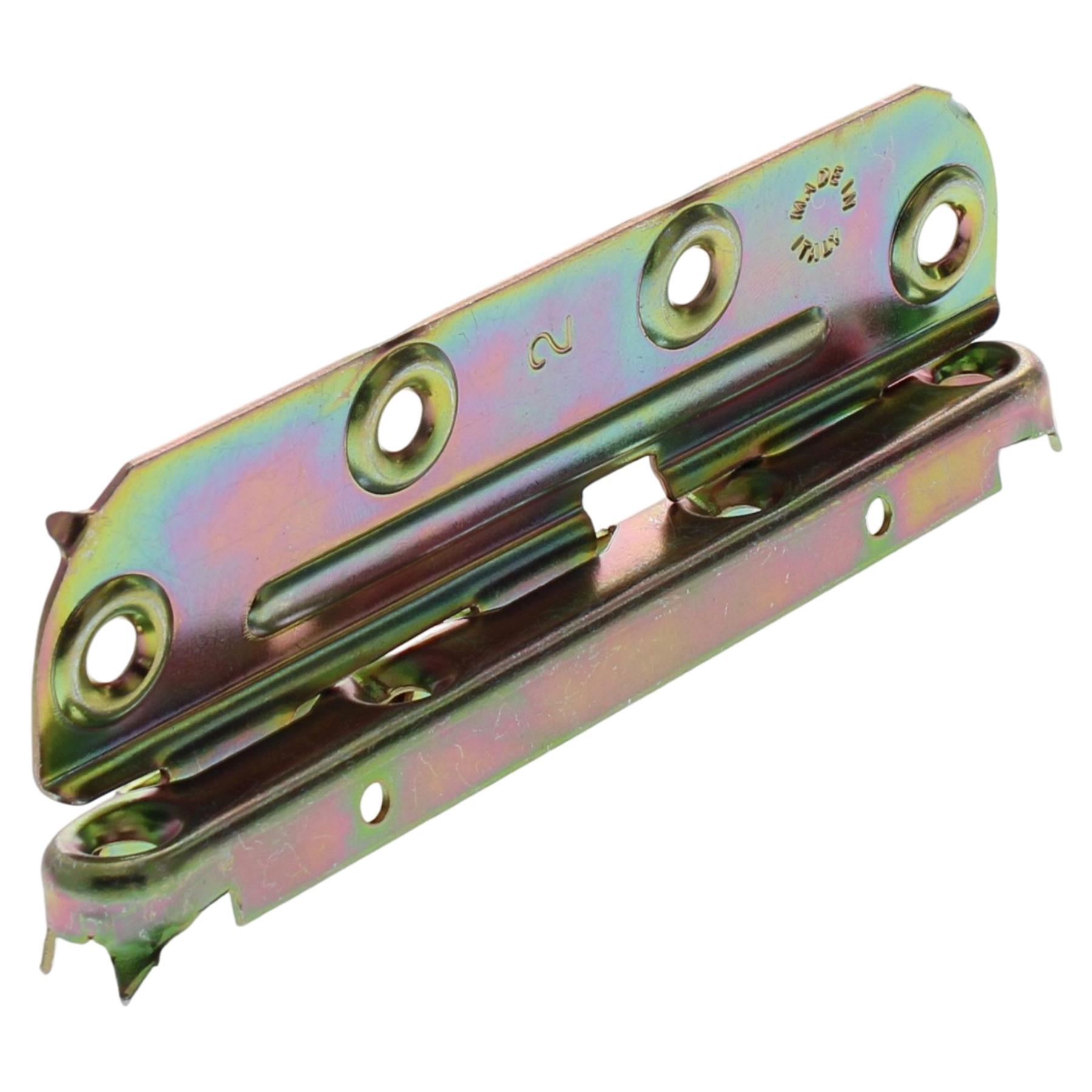 ToniTec Bettbeschlag komplett 130 mm 1 Garnitur, Pistole, Waffe