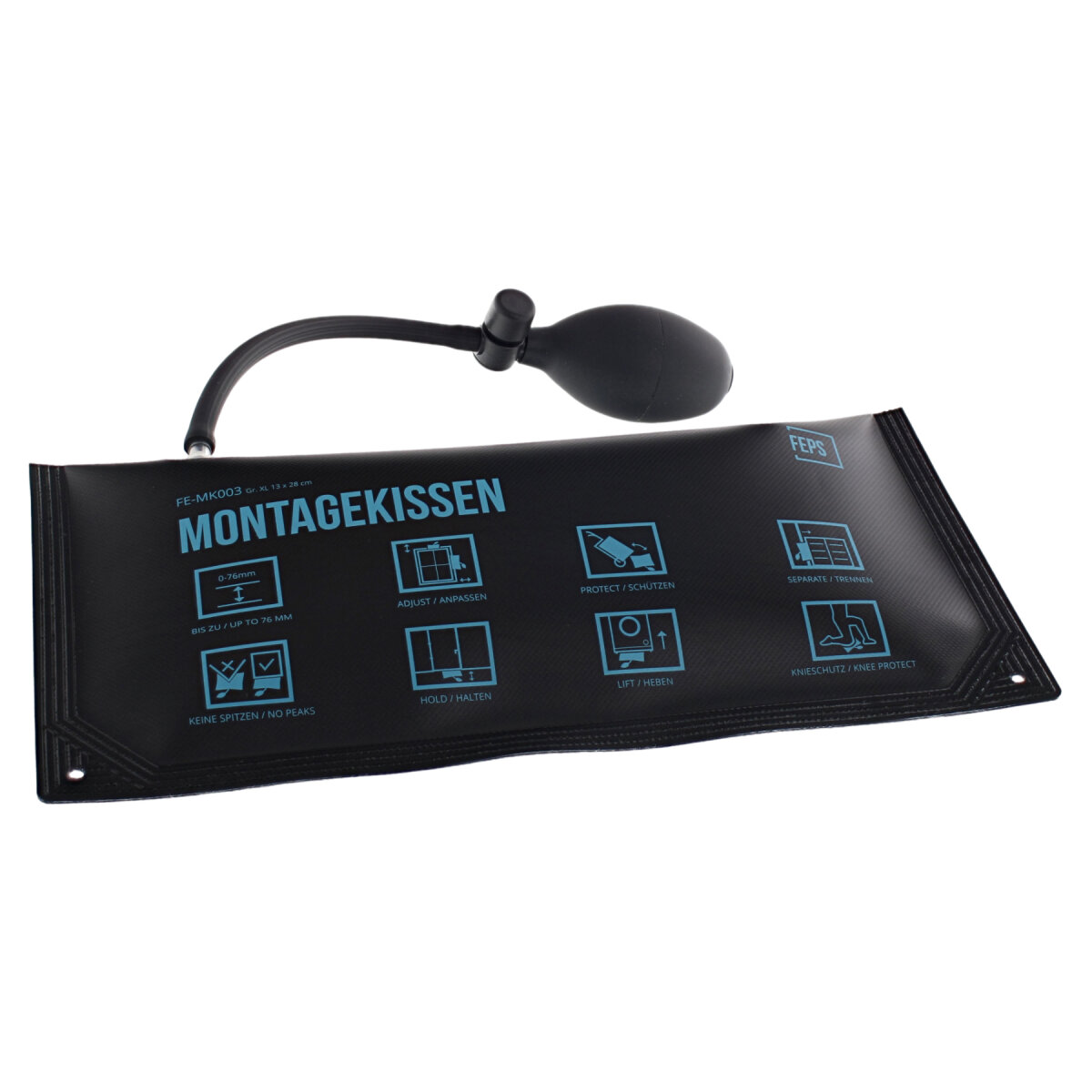 FEPS Montagekissen Luftkissen 130x280 mm Pumpkissen zur Tür-und Fenstermontage, Computerausrüstung, Elektronik, Hardware, Überwachen, Bildschirm