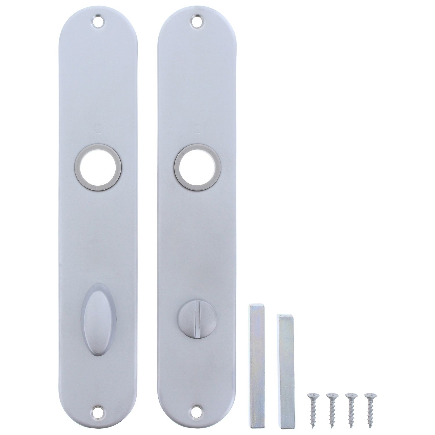 HOPPE Langschild-Garnitur Verona M151/302 WC Vierkant 8 mm F98-R 2803771, Griff, Elektrisches Gerät, Schalter, Maschine, Schraube