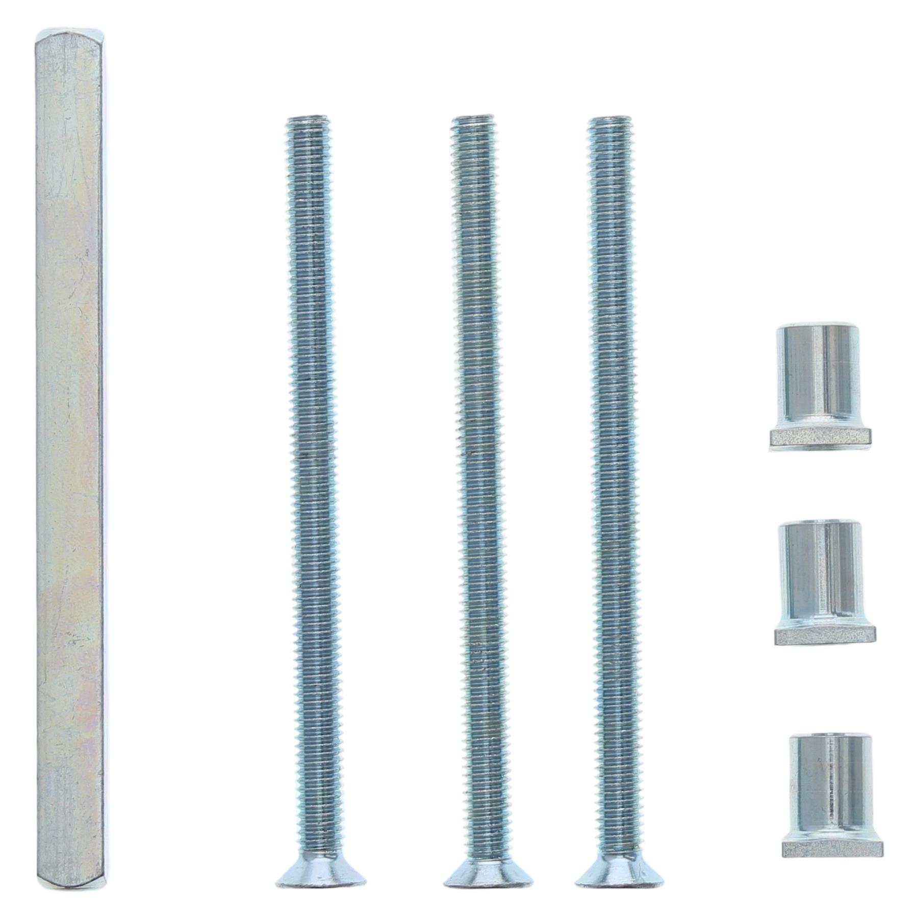 ToniTec Befestigung-Set VARIO paarweise Wechselgarnitur DR/KN TS 75-80 mm, Maschine, Schraube