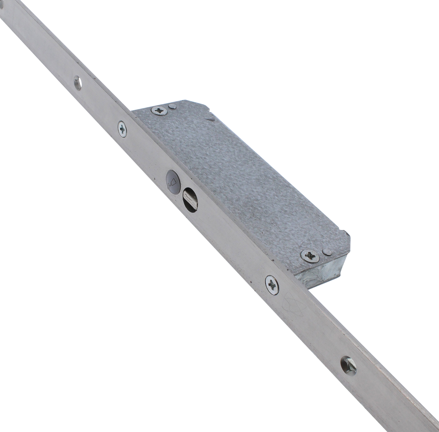 greenteQ Mehrfachverriegelung F20/65/92/10 mm PZ B2 DB verzinkt MSB96344GA, Aluminium, Handlauf, Klammer