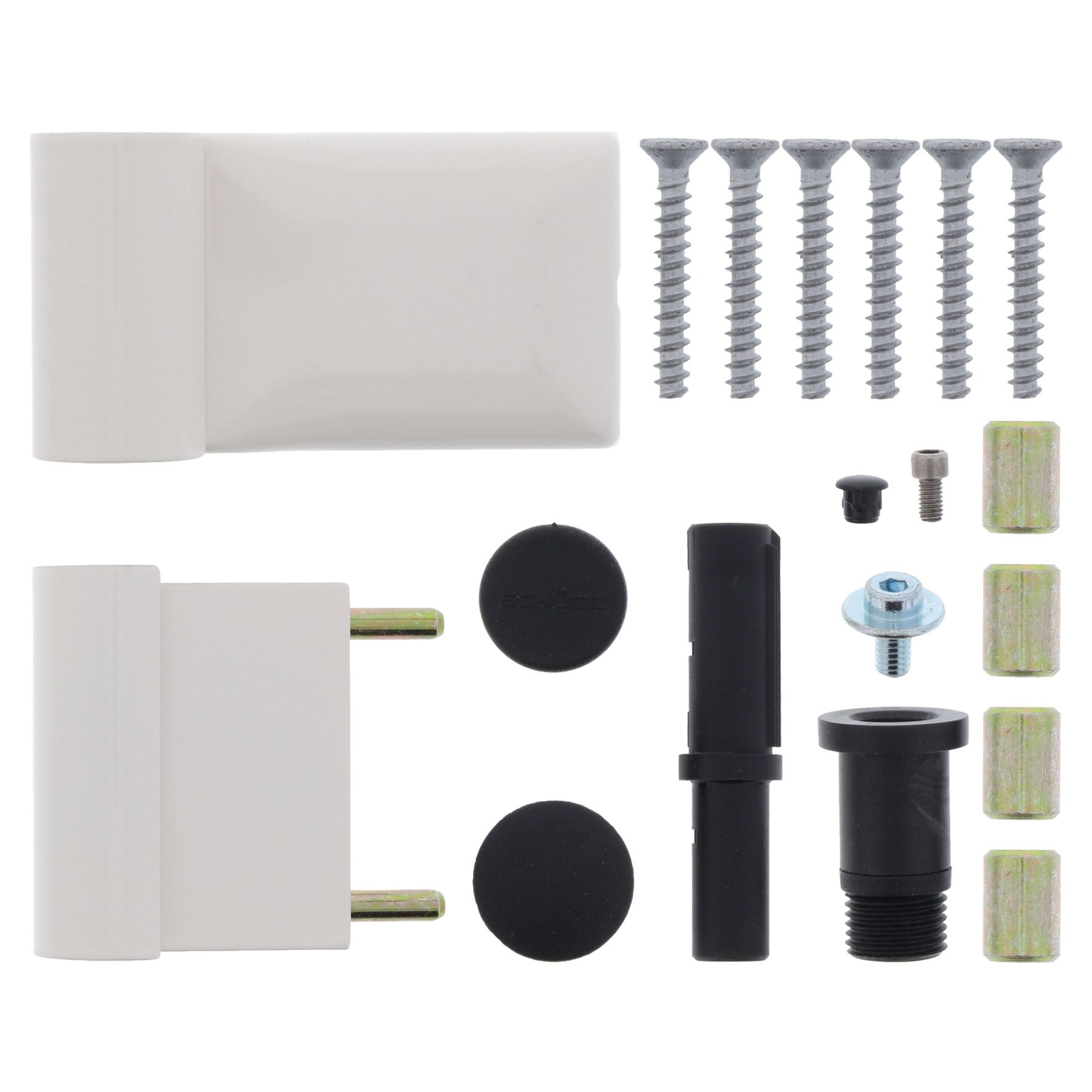 Schüco Türband KT-B RAL 9001 für CORONA CT70 251855, Adapter, Maschine, Schraube, Stecker, Eishockey-Puck